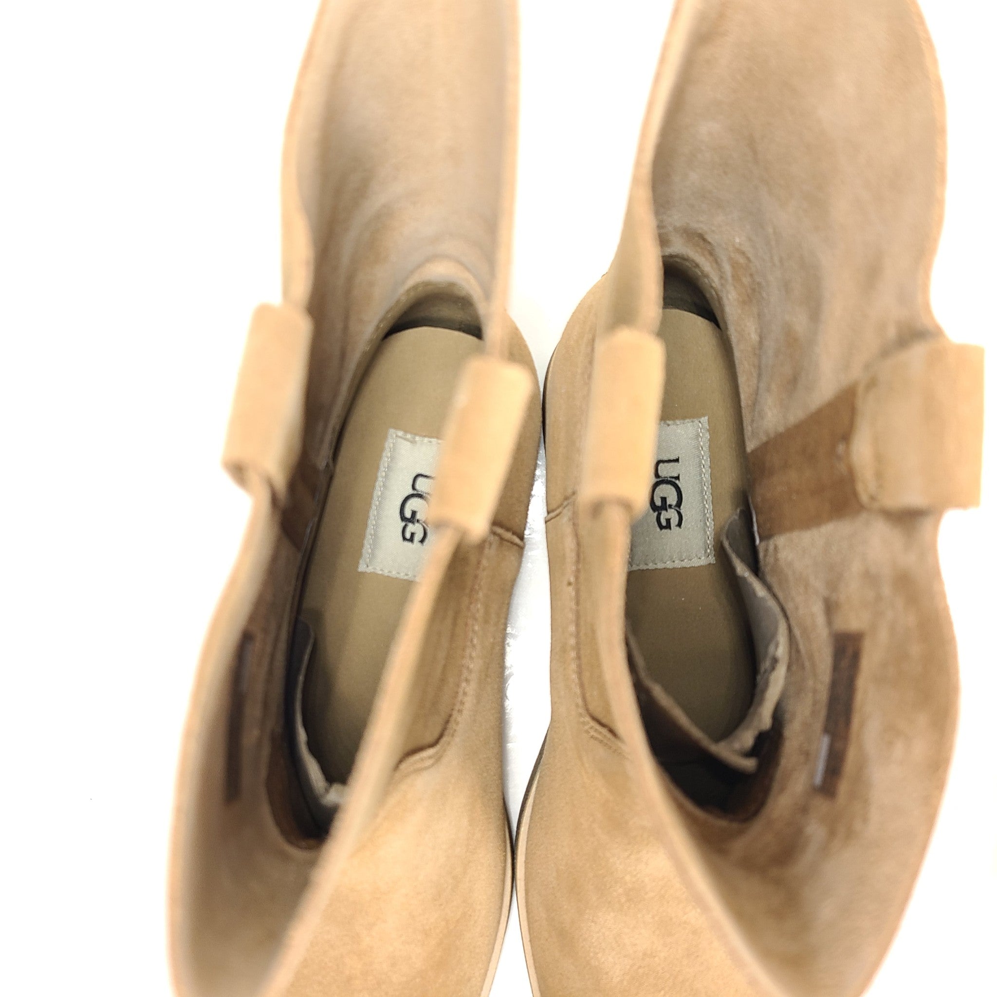 UGG Women's Josefene Short Boot Suede Slip On Brown Sz 9 NEW
