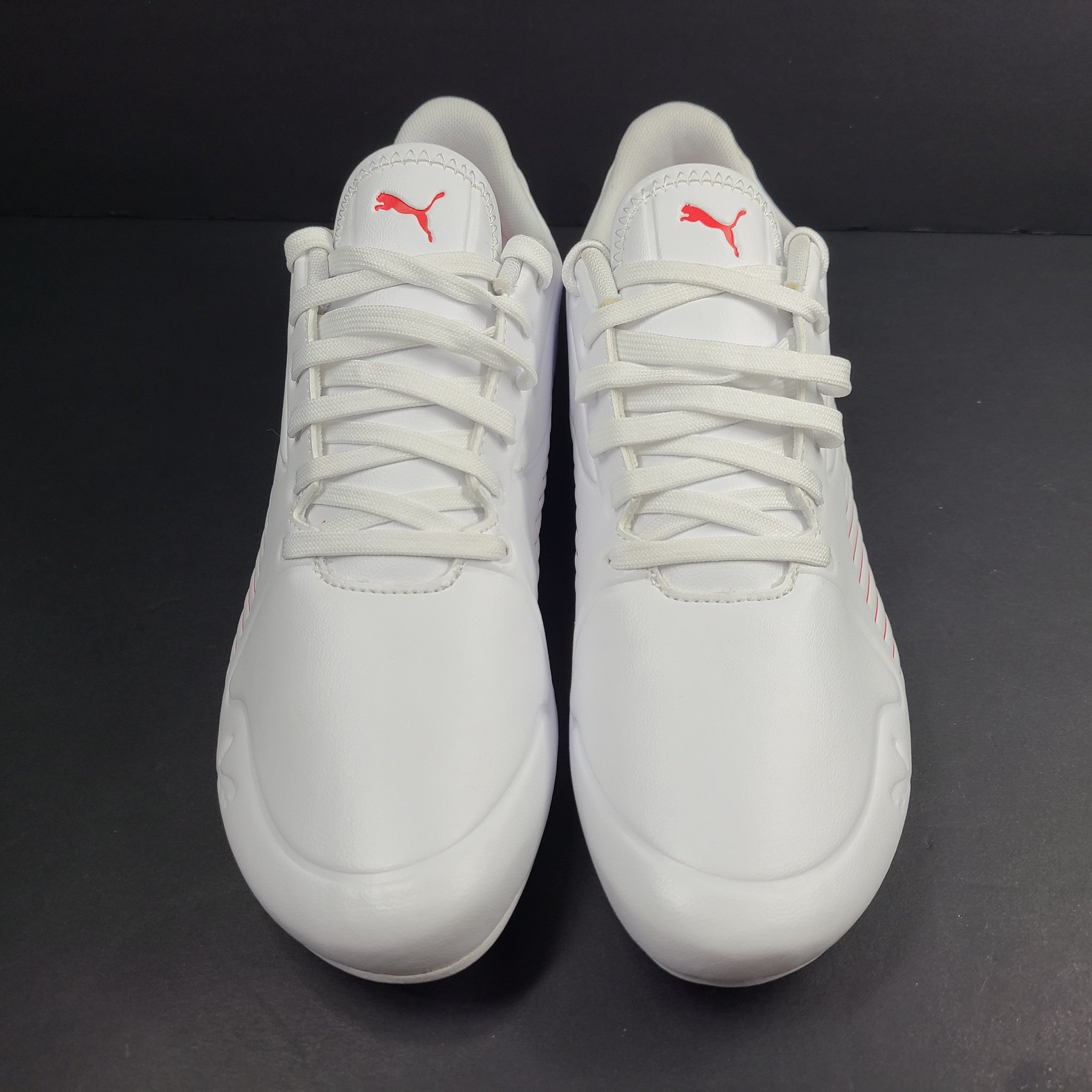 PUMA Scuderia Ferrari Drift Cat 7S Ultra Rosso Corsa Shoes 306424-06 White Sz 11