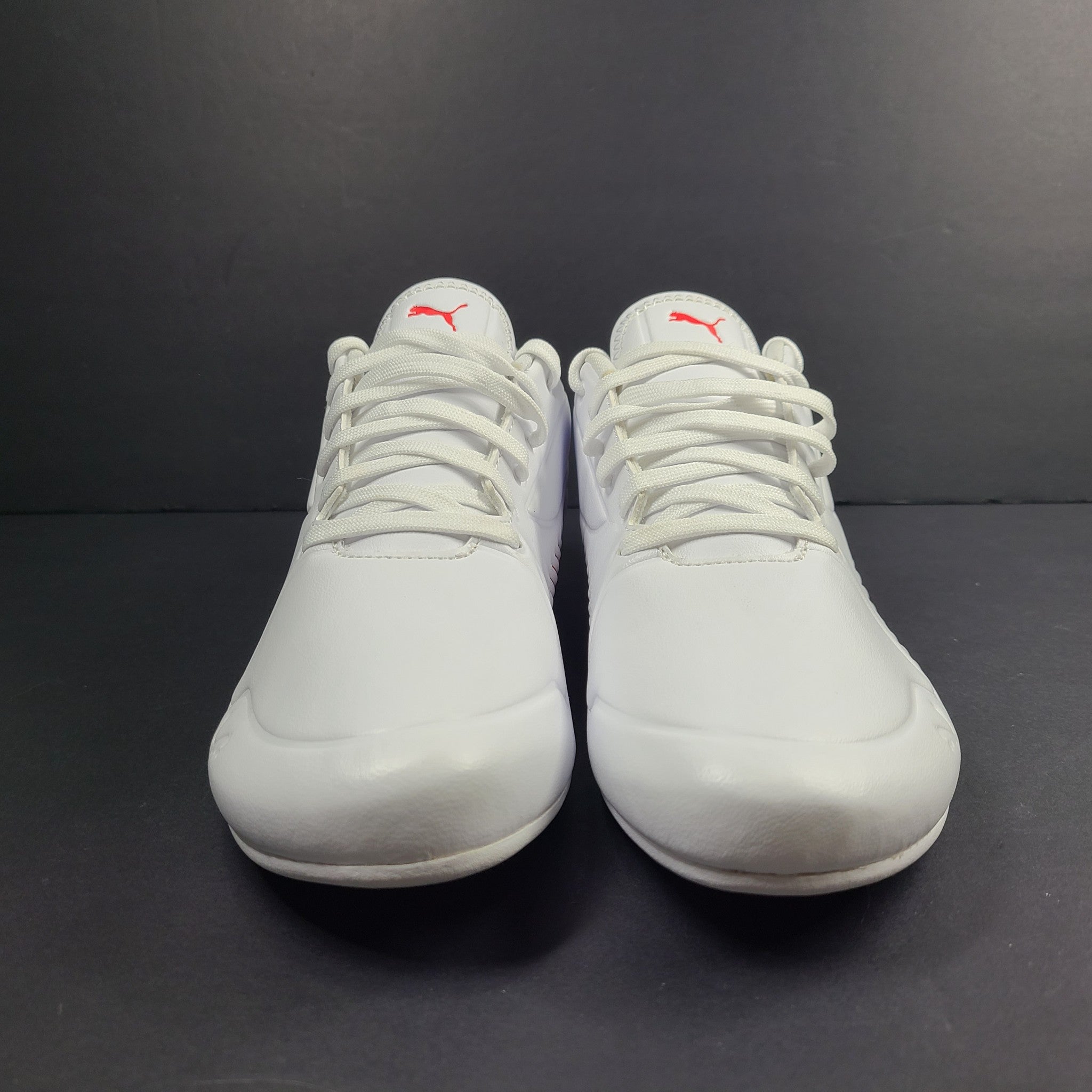PUMA Scuderia Ferrari Drift Cat 7S Ultra Rosso Corsa Shoes 306424-06 White Sz 11
