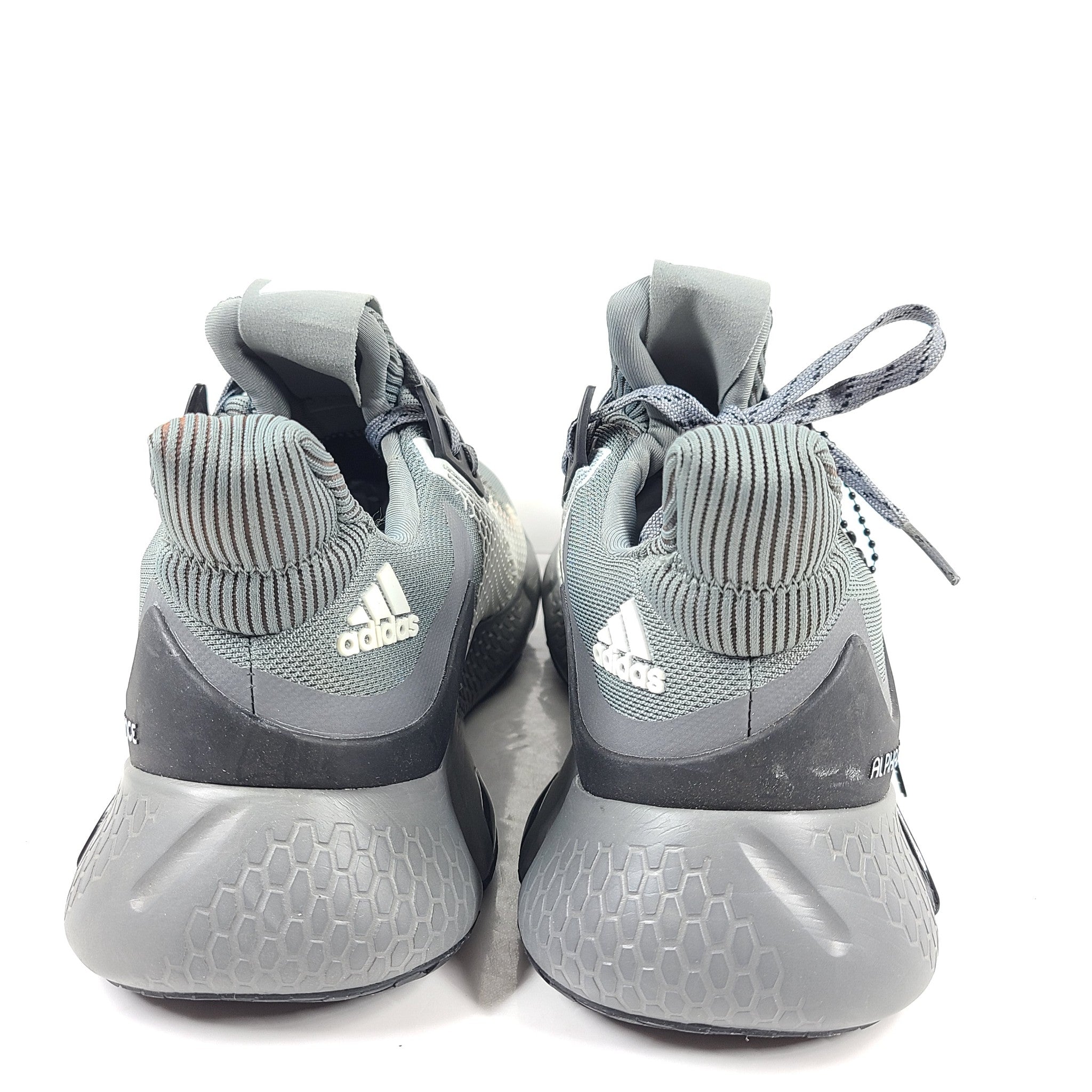 Adidas Men's AlphaBounce Sneakers Shoes CG5587 Torsion System Gray Sz 8.5 NEW