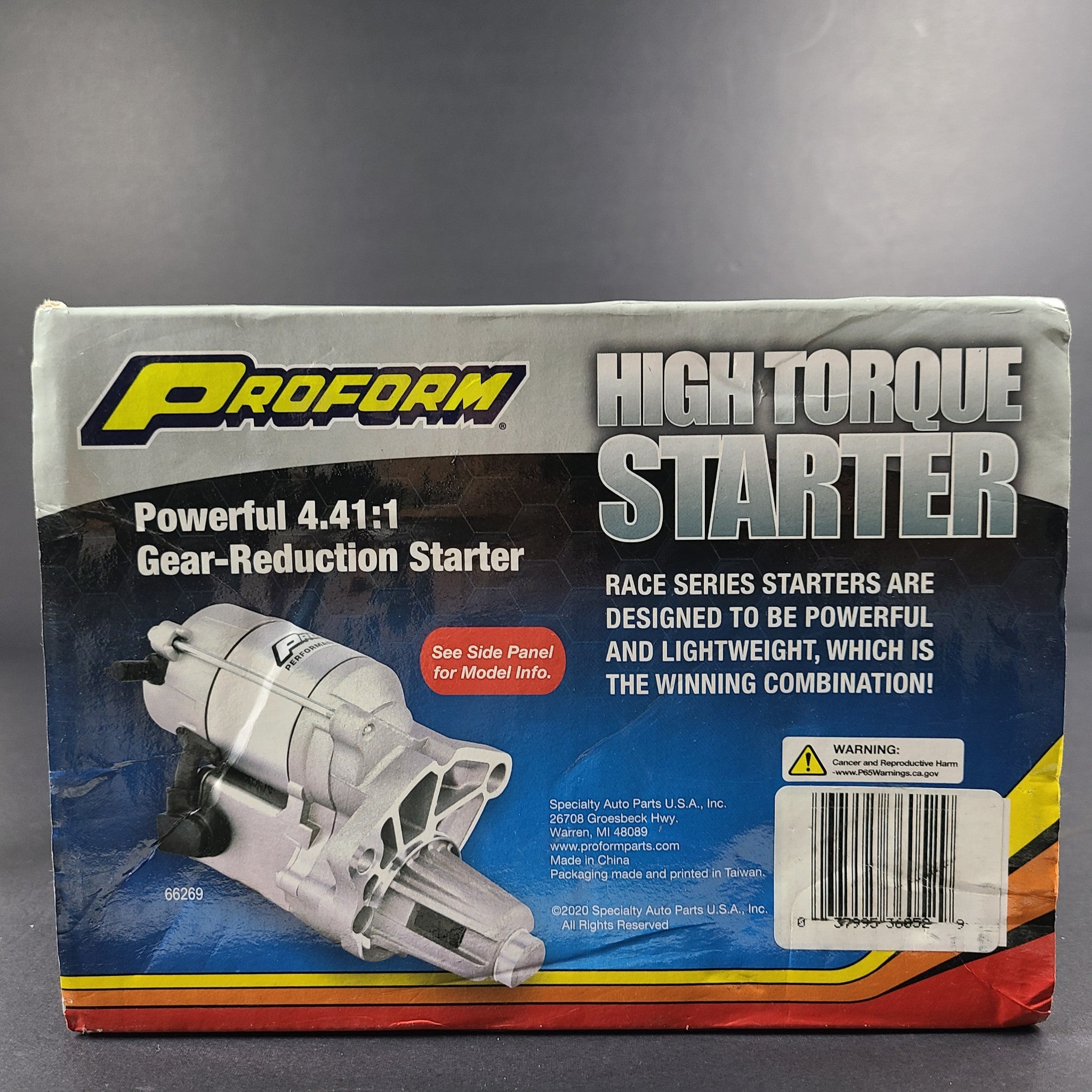 ProForm High Performance Chevrolet Starter 67052 4.41:1 Gear Reduction - New