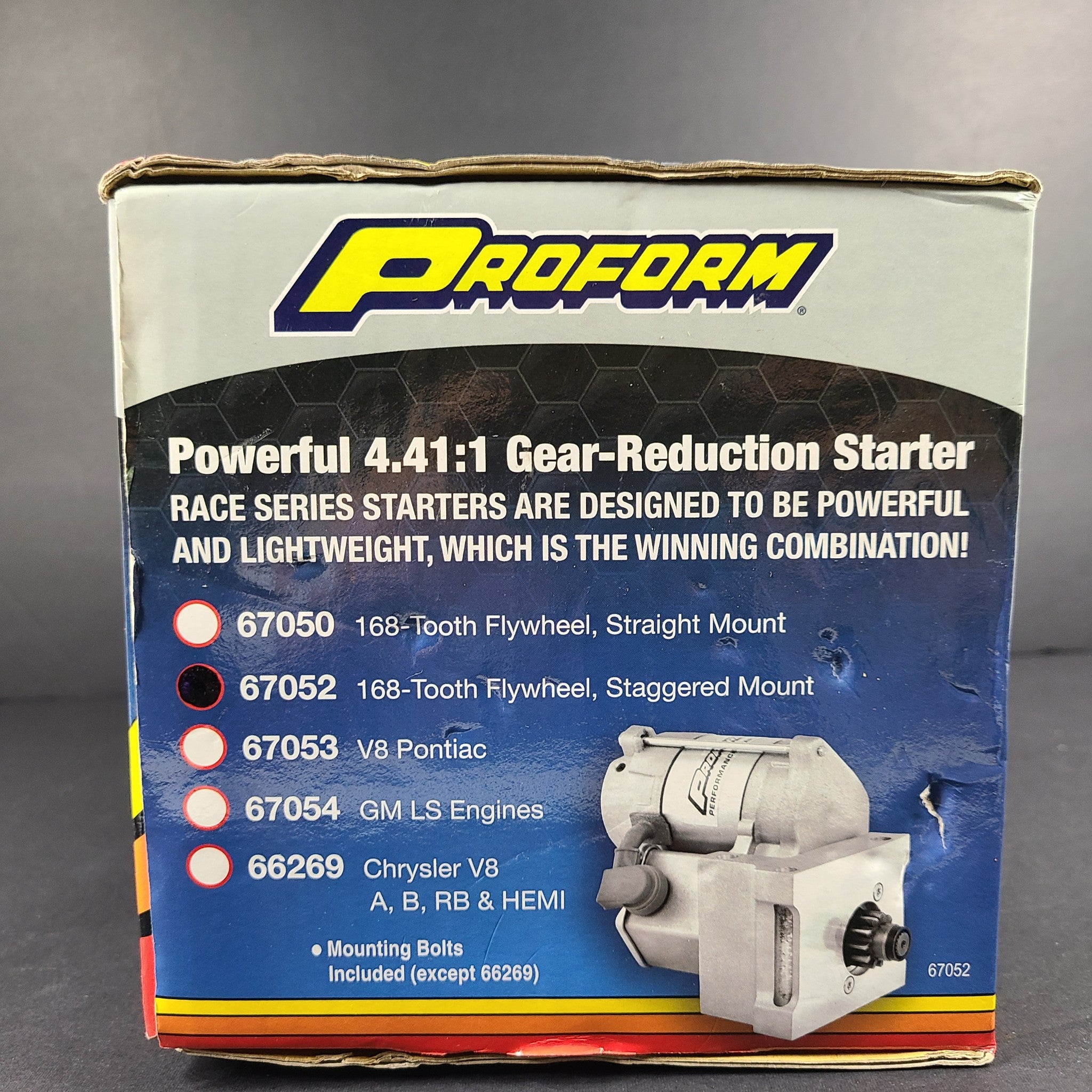 ProForm High Performance Chevrolet Starter 67052 4.41:1 Gear Reduction - New