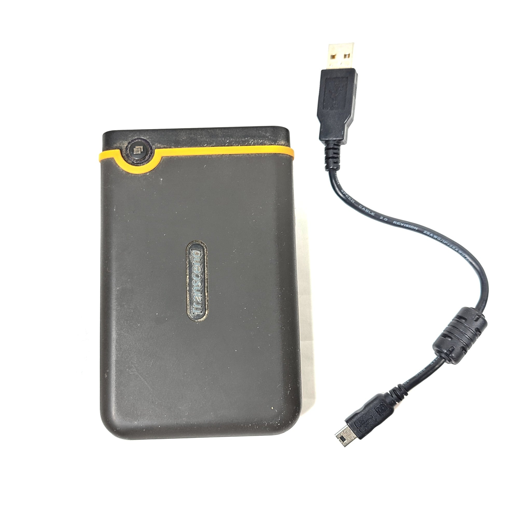 Transcend StoreJet M3 500GB - Portable External Hard Drive HDD - Gray