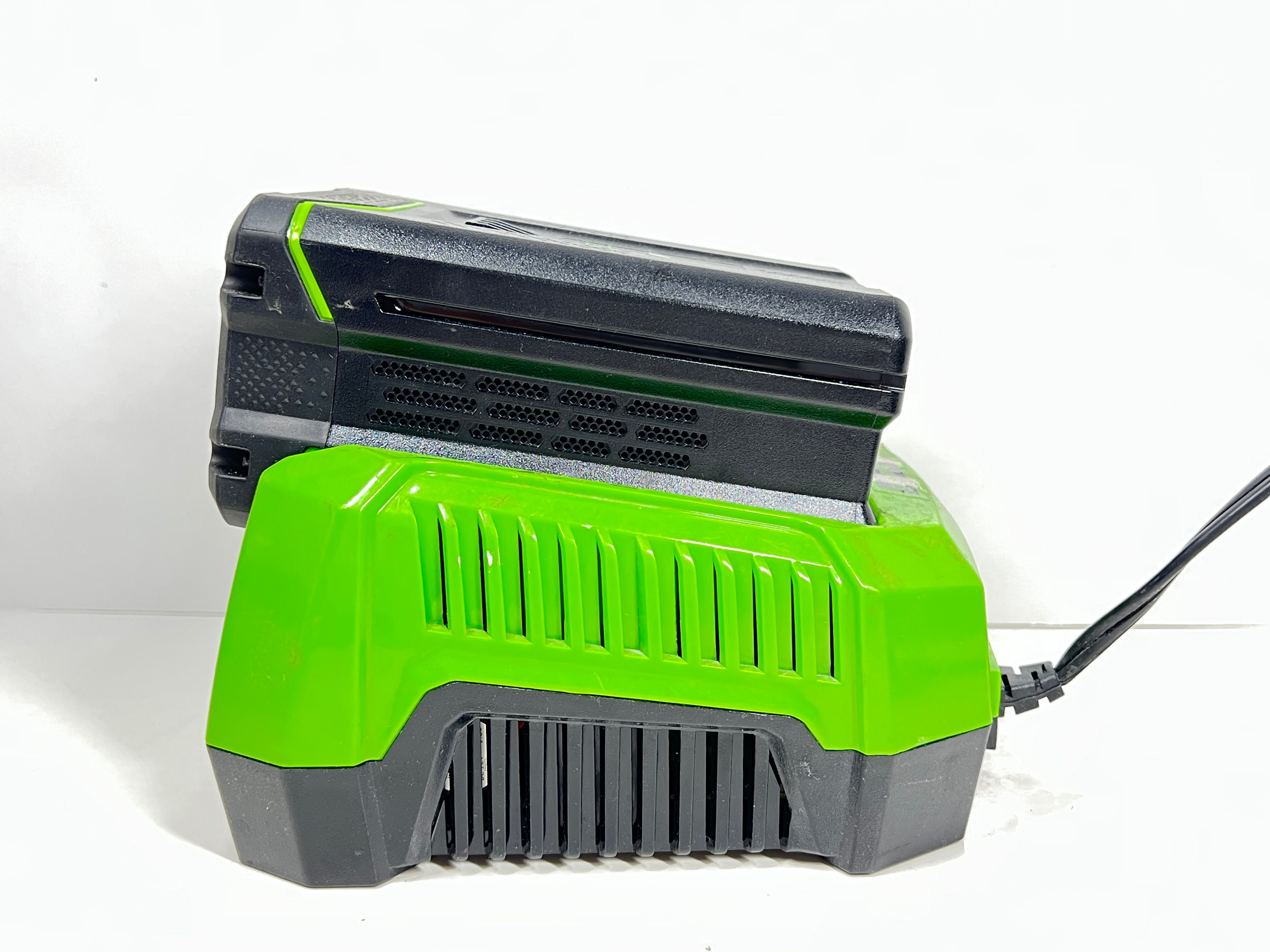 Greenworks 80V charger model 2901402 and 72V 2Ah battery bundle for outdoor tools