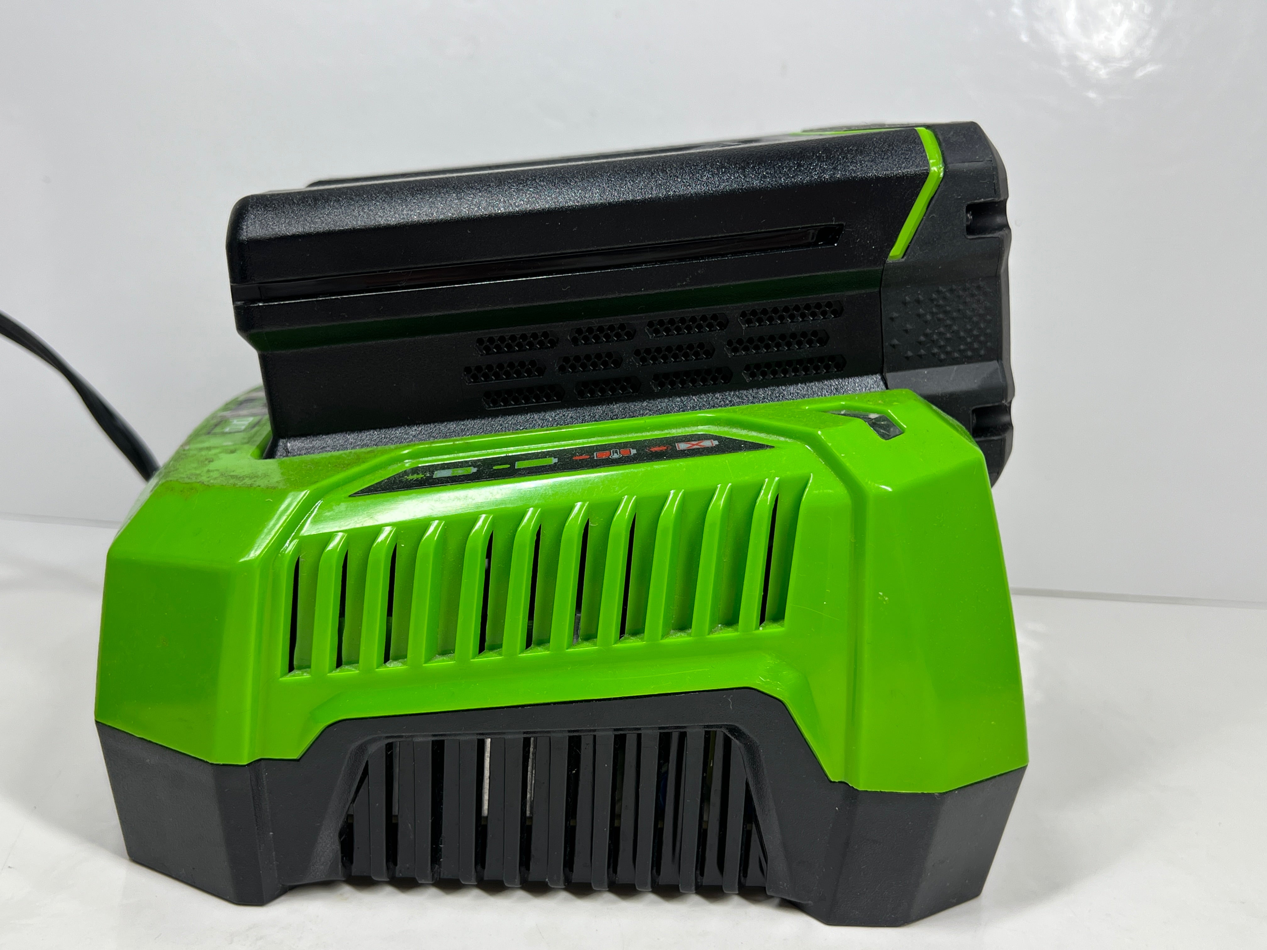 Greenworks 80V charger model 2901402 and 72V 2Ah battery bundle for outdoor tools