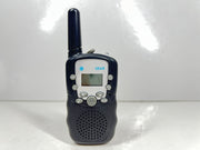 SilverGear Walkie Talkie Radio with Flashlight, Art No. 3680, Black