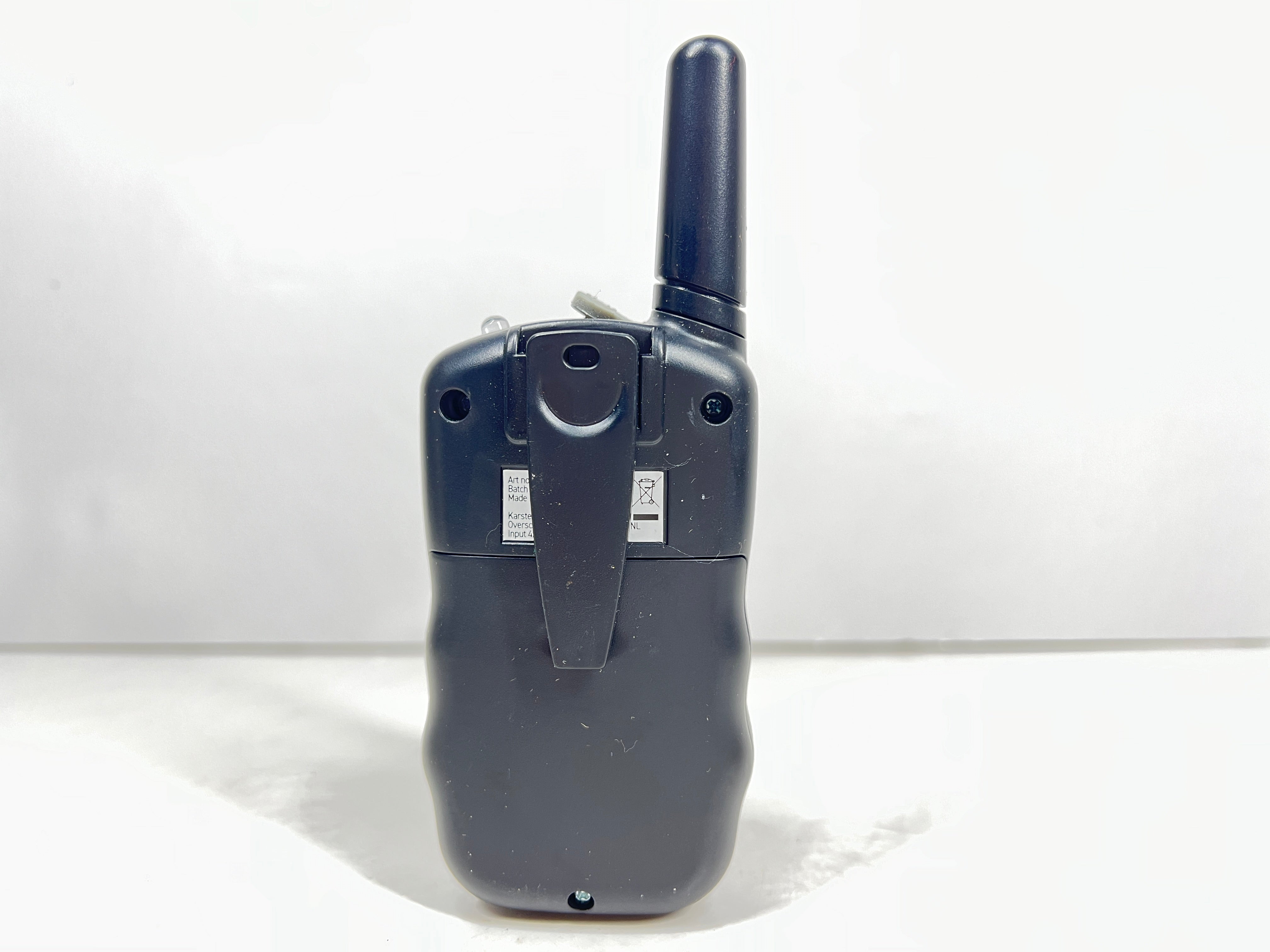 SilverGear Walkie Talkie Radio with Flashlight, Art No. 3680, Black