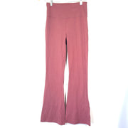 A pair of maroon Lululemon Yoga Pants in size 8