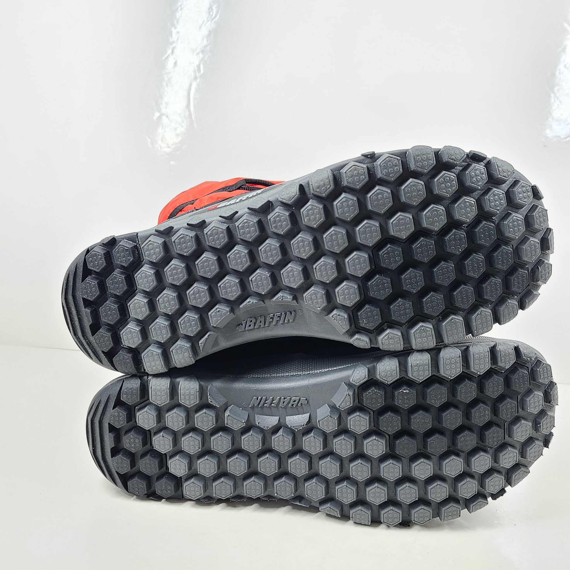 A pair of black Baffin winter boots for men with a tundra rating