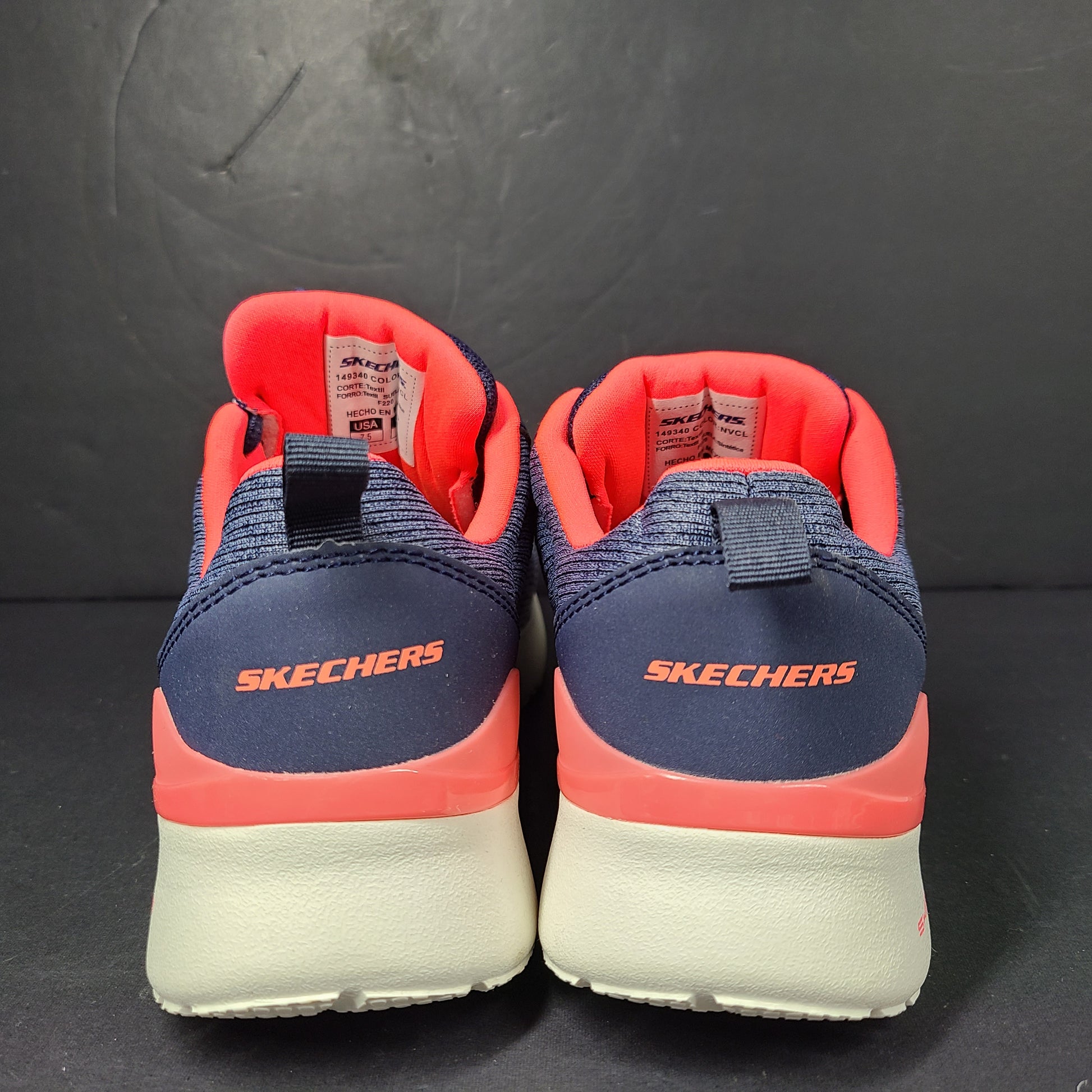 A pair of NVCL Skechers Women's Sneakers