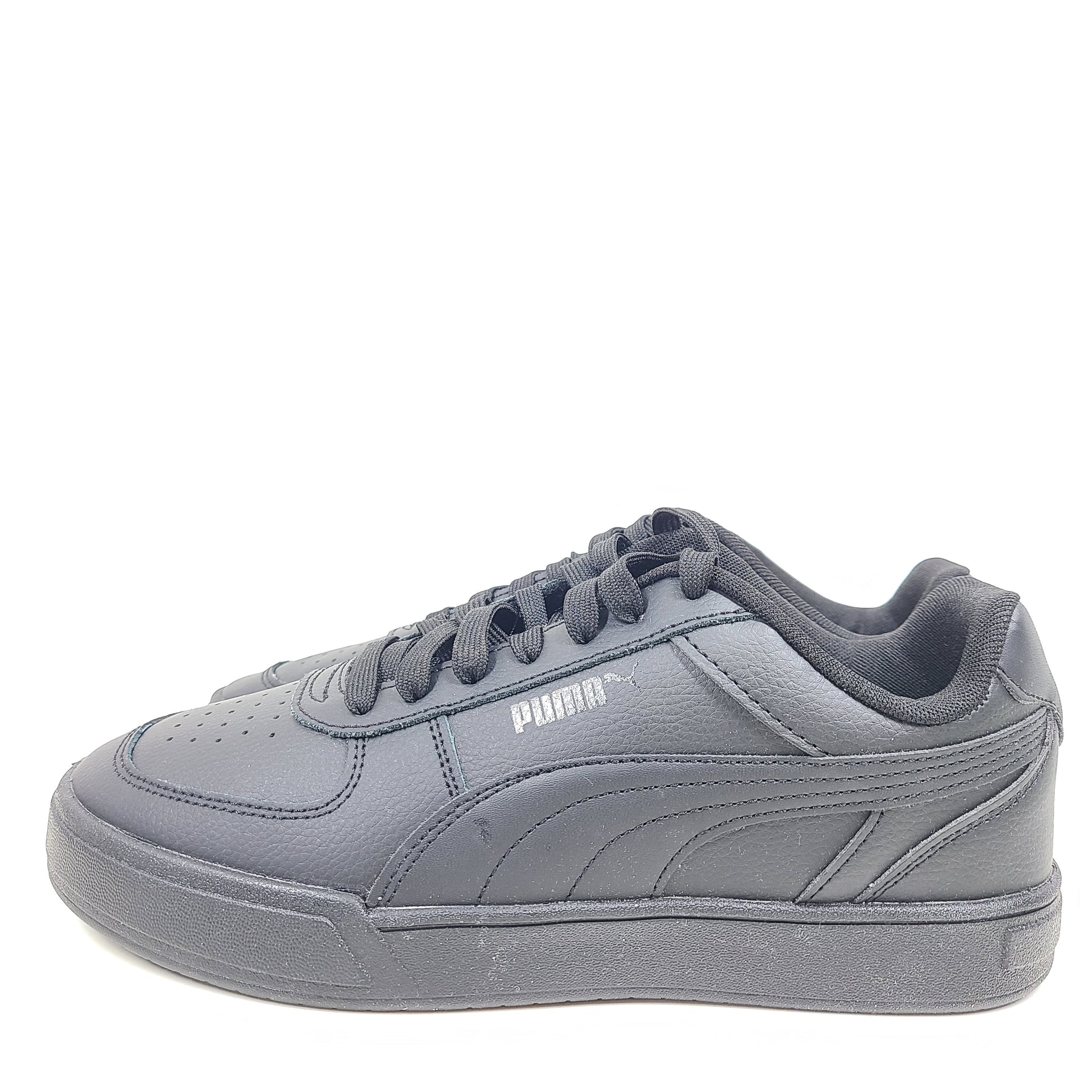 A pair of black men's Puma SoftFoam shoes