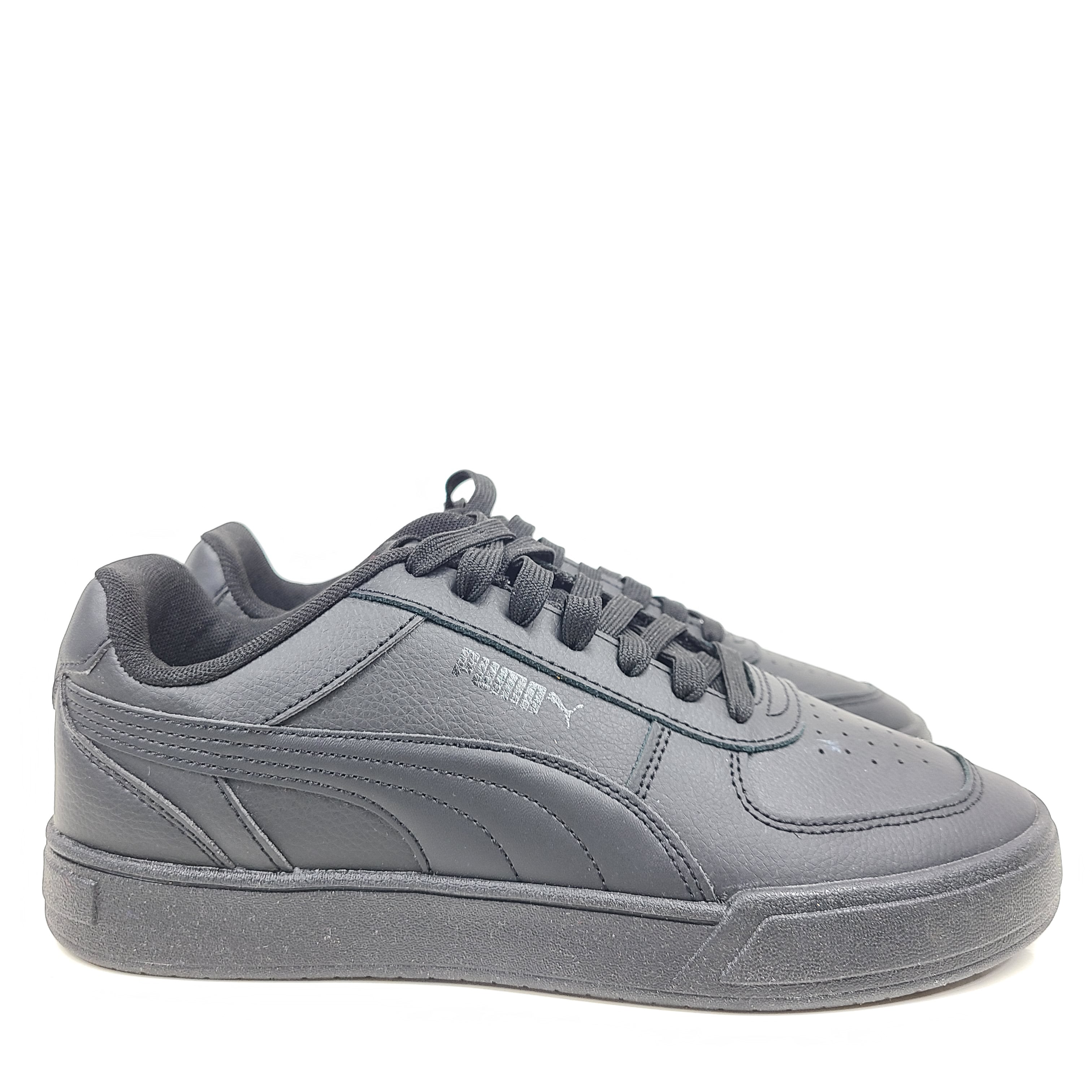 A pair of black men's Puma SoftFoam shoes