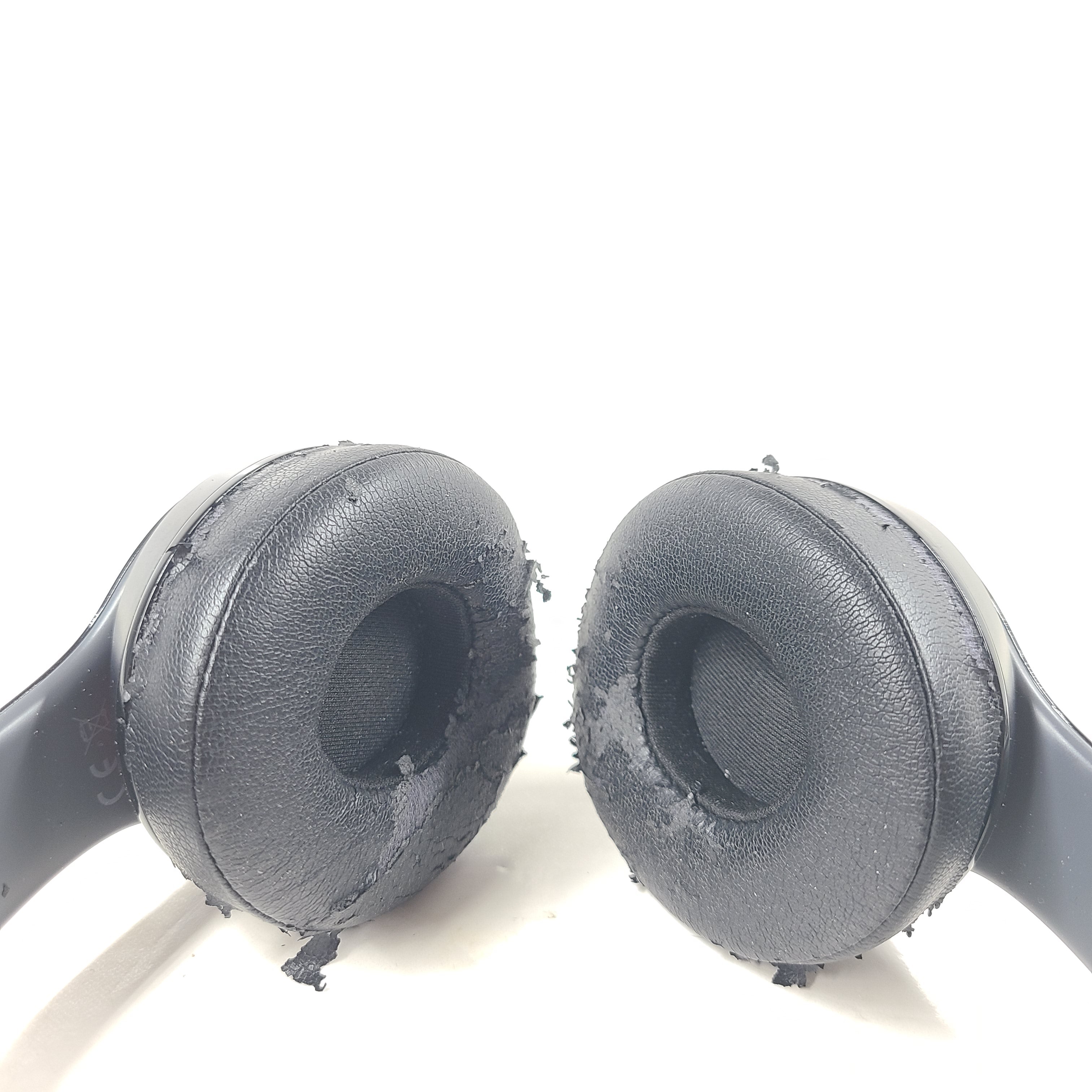 A pair of black Beats Solo2 Wired On-Ear Headphones