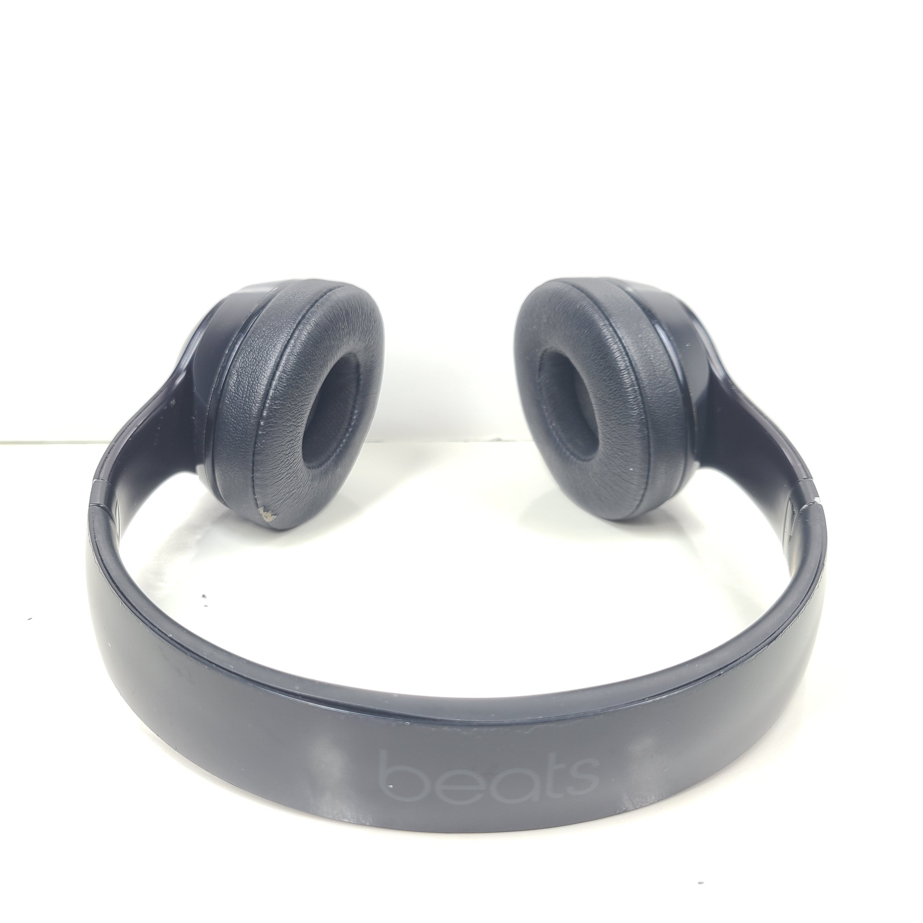 A pair of black Beats Solo3 Wireless On-Ear Headphones