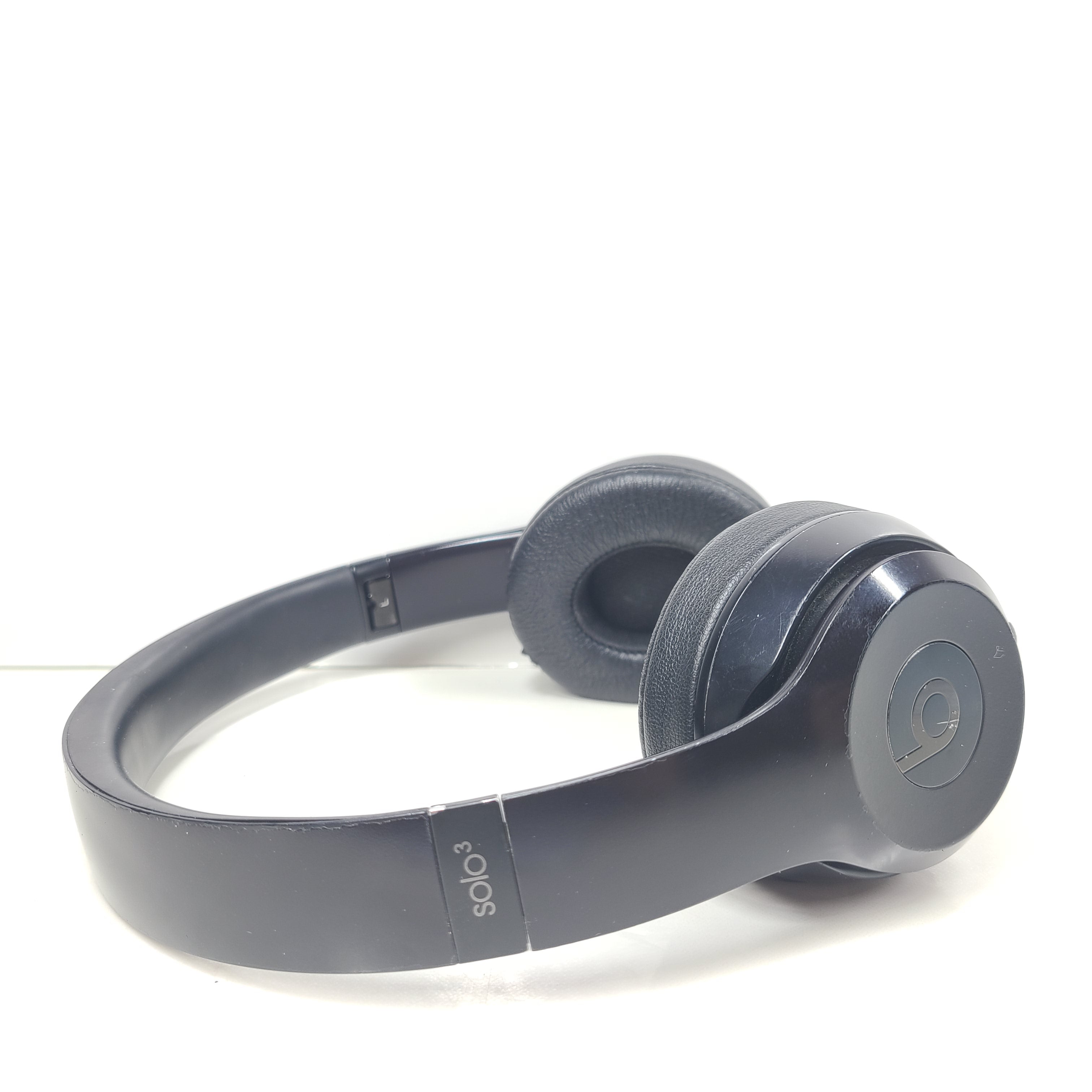 A pair of black Beats Solo3 Wireless On-Ear Headphones