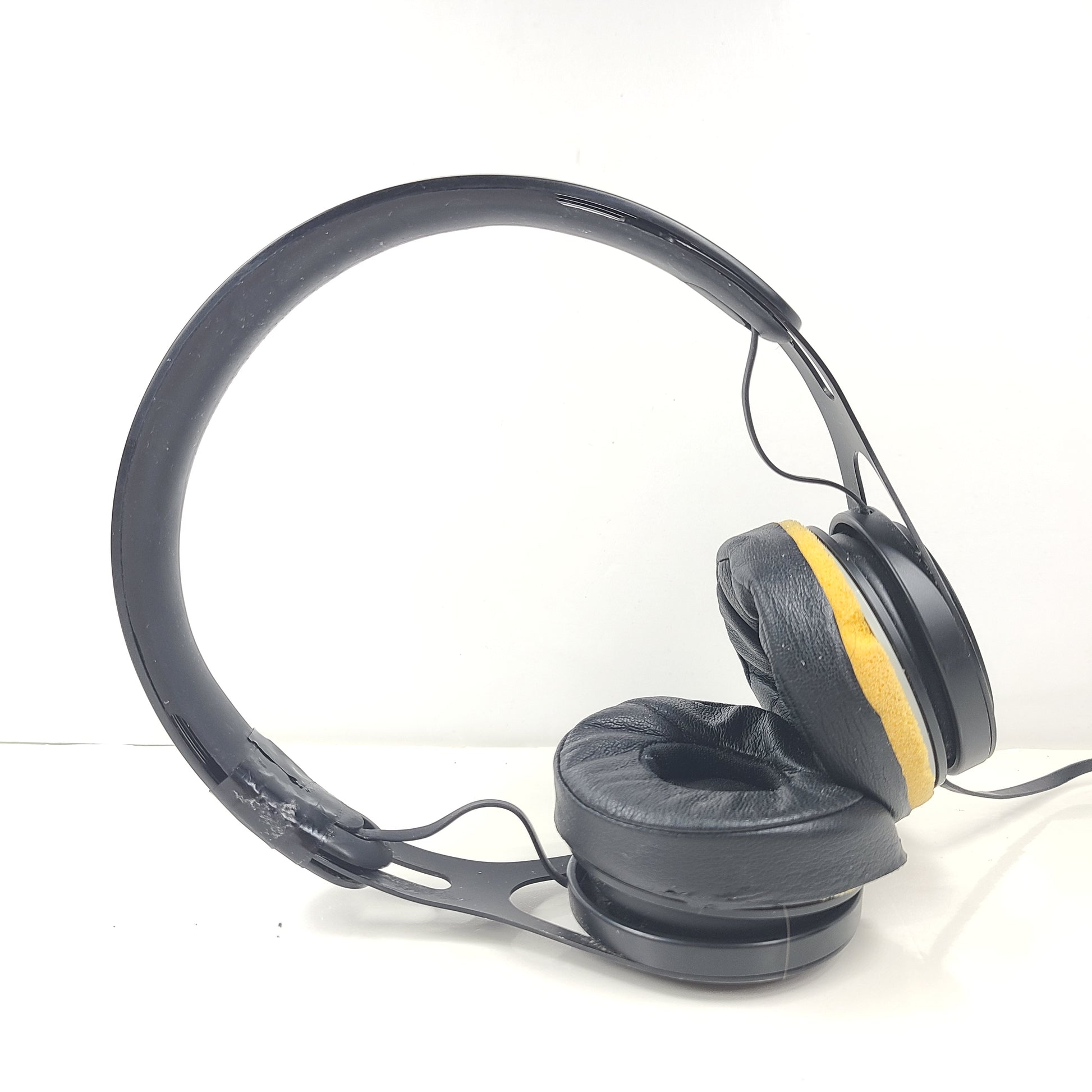 A pair of black Beats EP Wired On-Ear Headphones