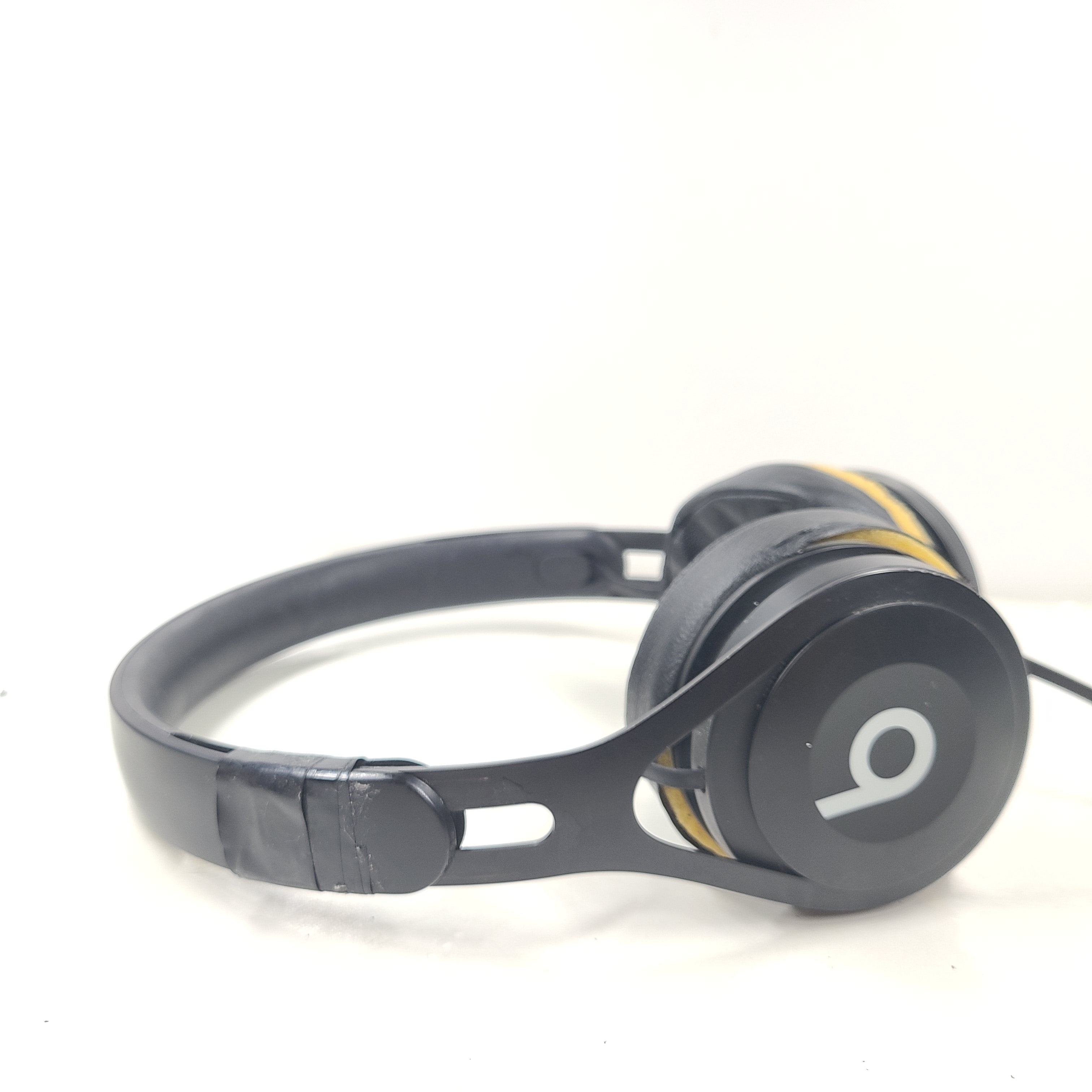 A pair of black Beats EP Wired On-Ear Headphones