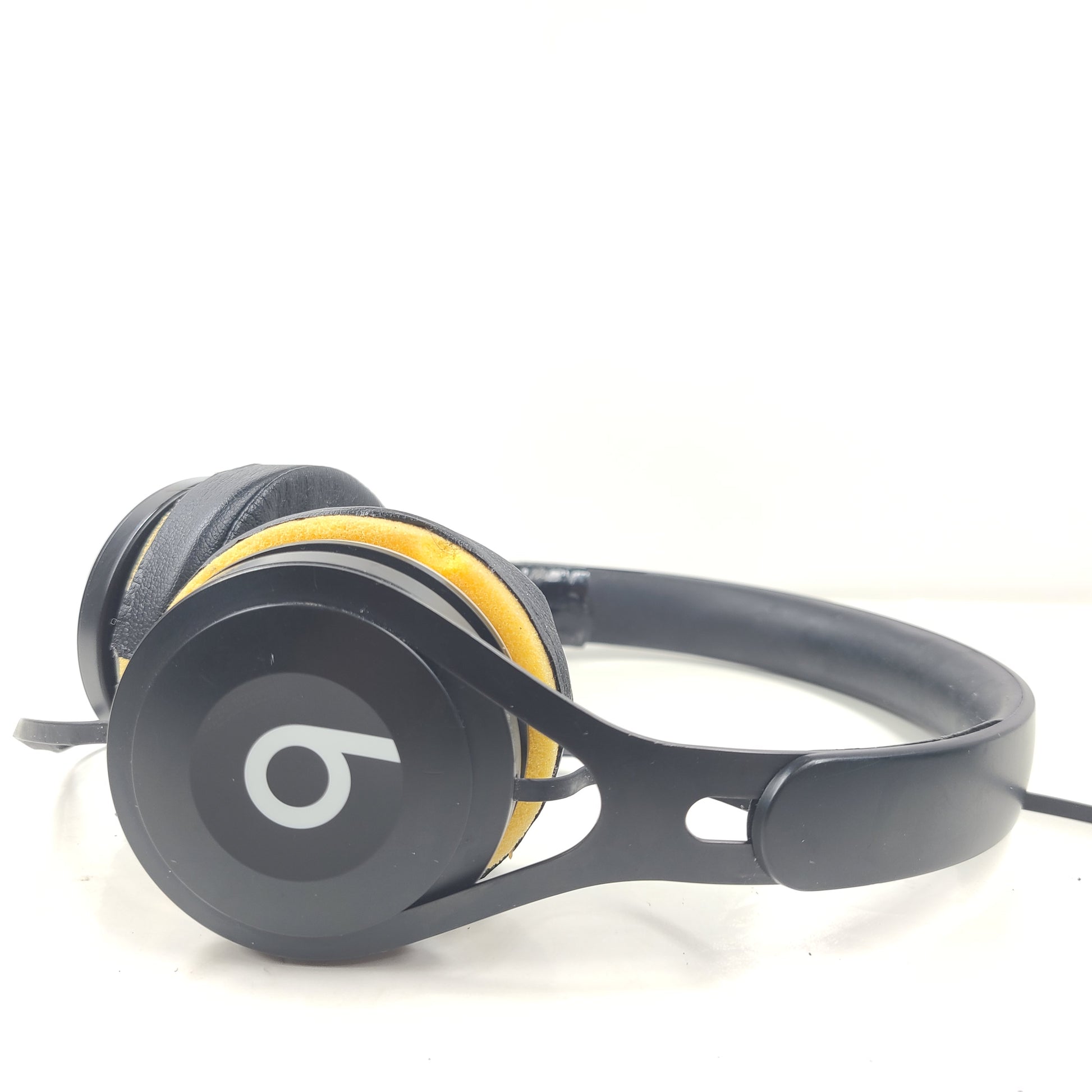 A pair of black Beats EP Wired On-Ear Headphones