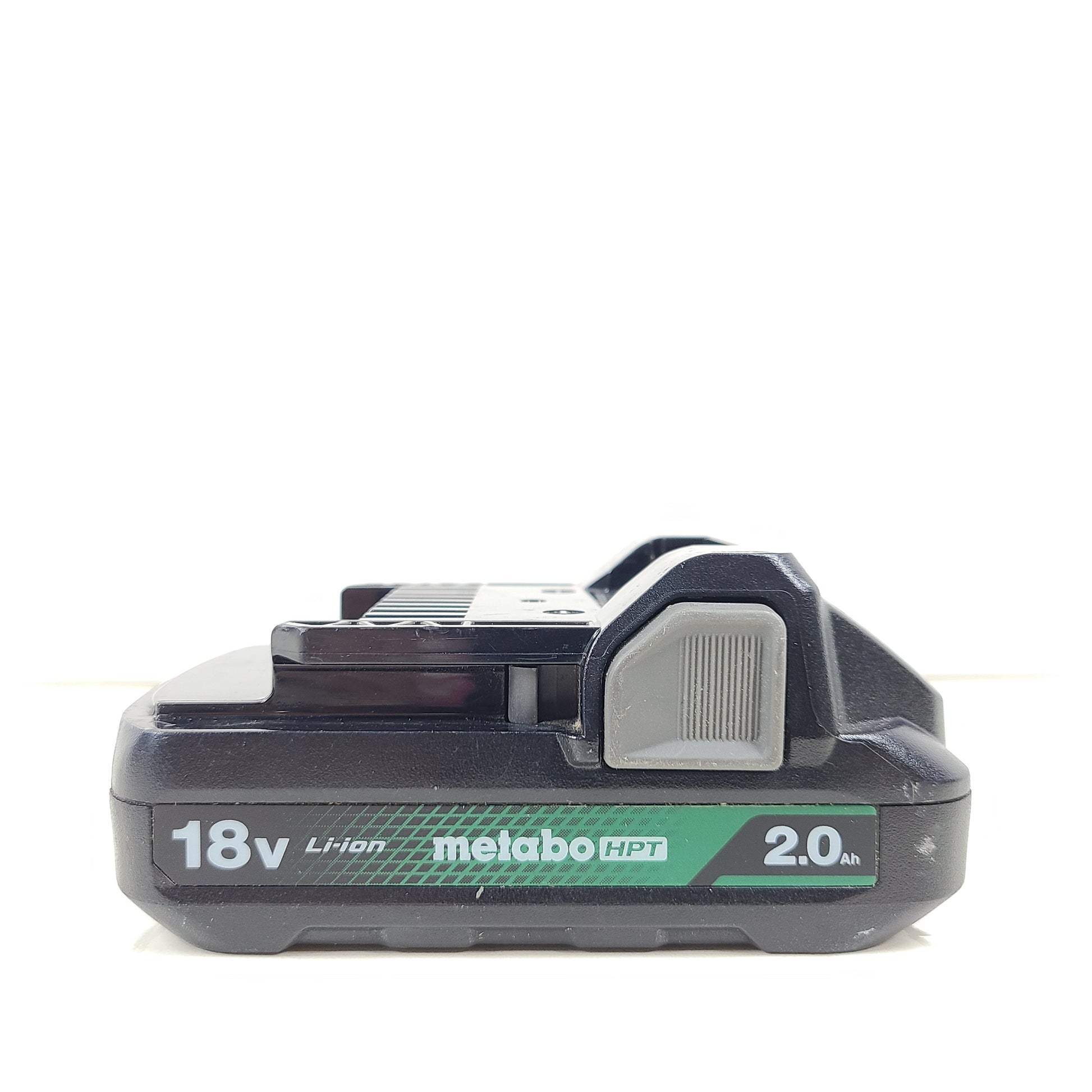 A rechargeable lithium-ion battery designed for Metabo HPT power tools.
