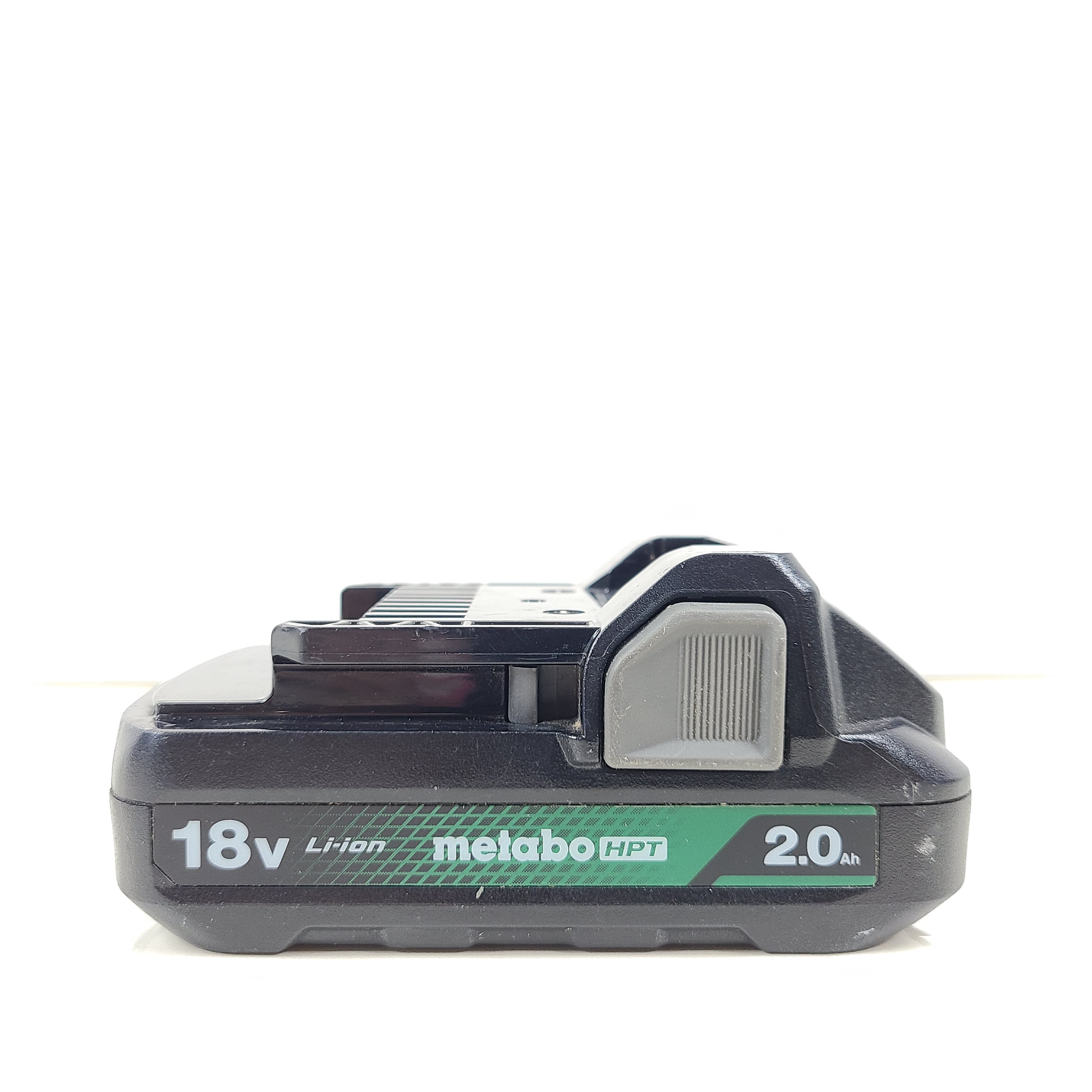A rechargeable lithium-ion battery designed for Metabo HPT power tools.