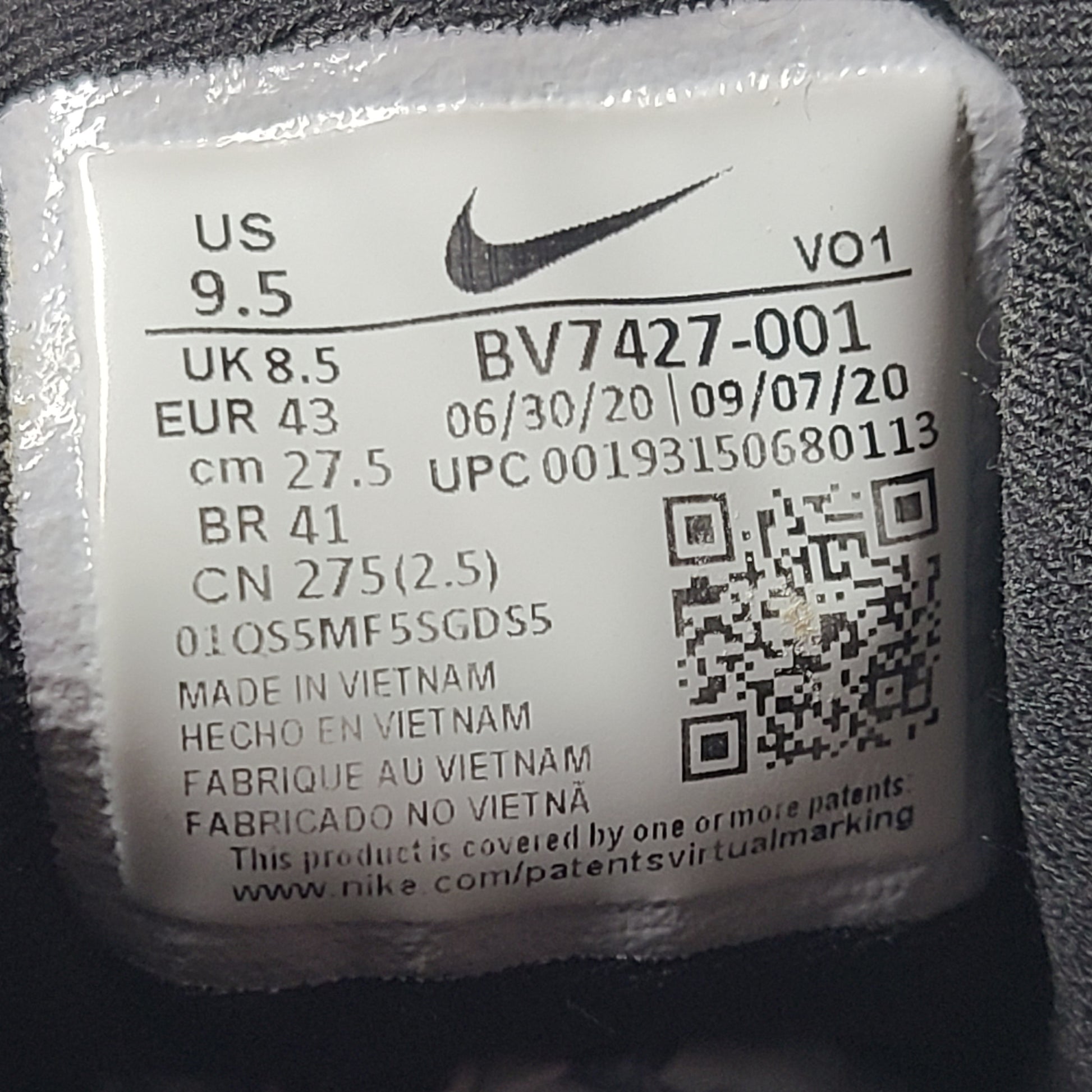 A pair of Nike LeBron 17 Basketball Shoes in Black and White color combination.