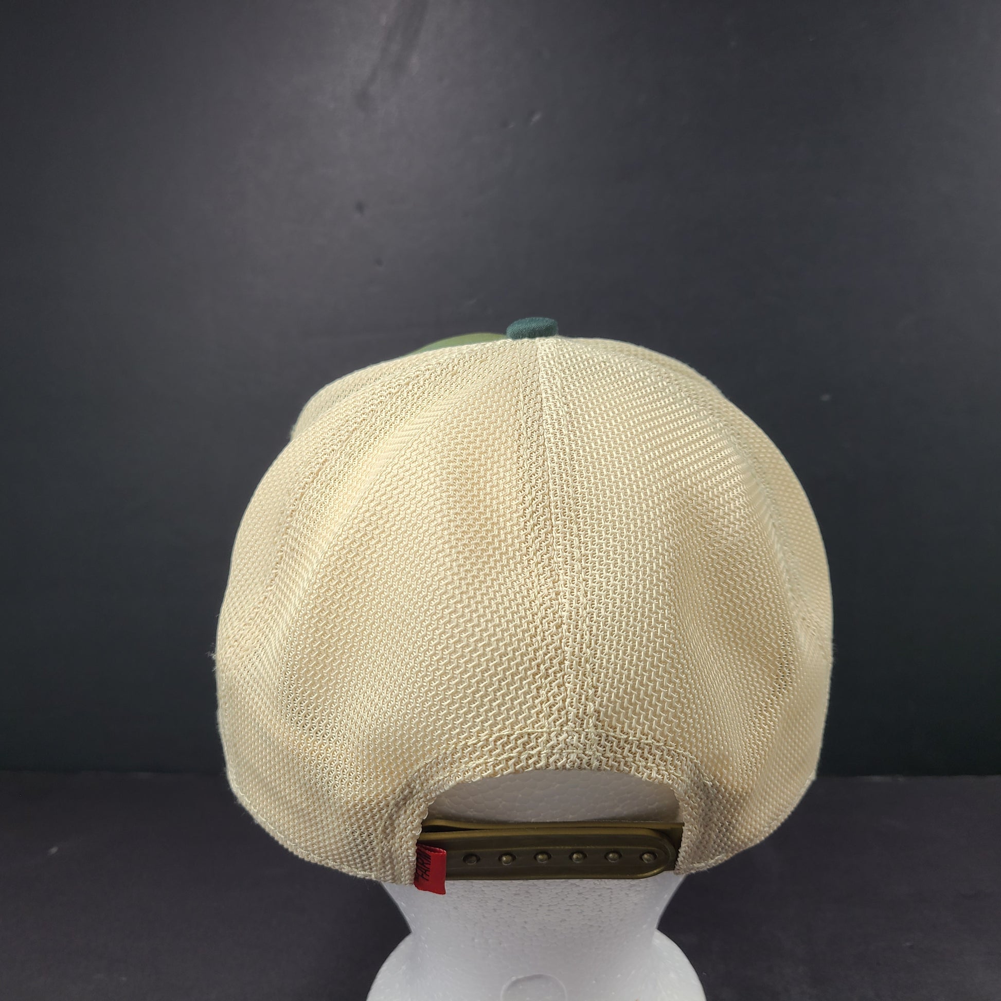 A stylish Goorin Bros The Farm Cocky Rooster Trucker Hat for men.