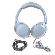 Over-ear Sony WH-CH710N headphones in gray with wireless noise-cancelling design and cushioned headband.