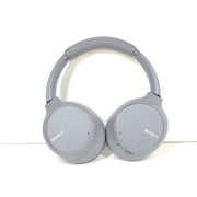 Sony WH-CH710N over-ear wireless headphones in gray with active noise cancellation and on-device controls.