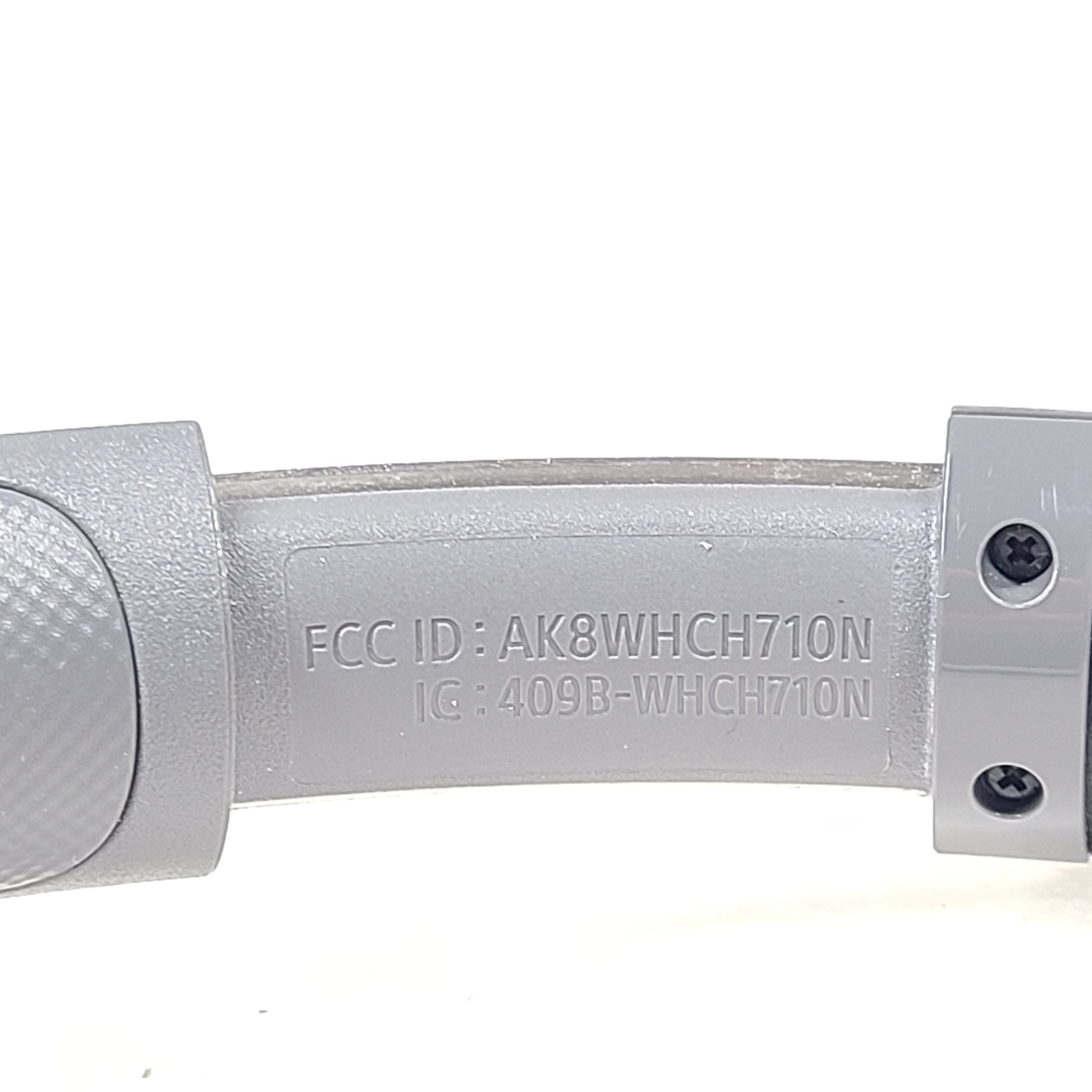 Sony WH-CH710N over-ear wireless headphones in gray with active noise cancellation and on-device controls.