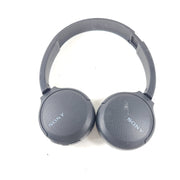 Black Sony WH-CH510 wireless on-ear headphones with button controls on the earcup.