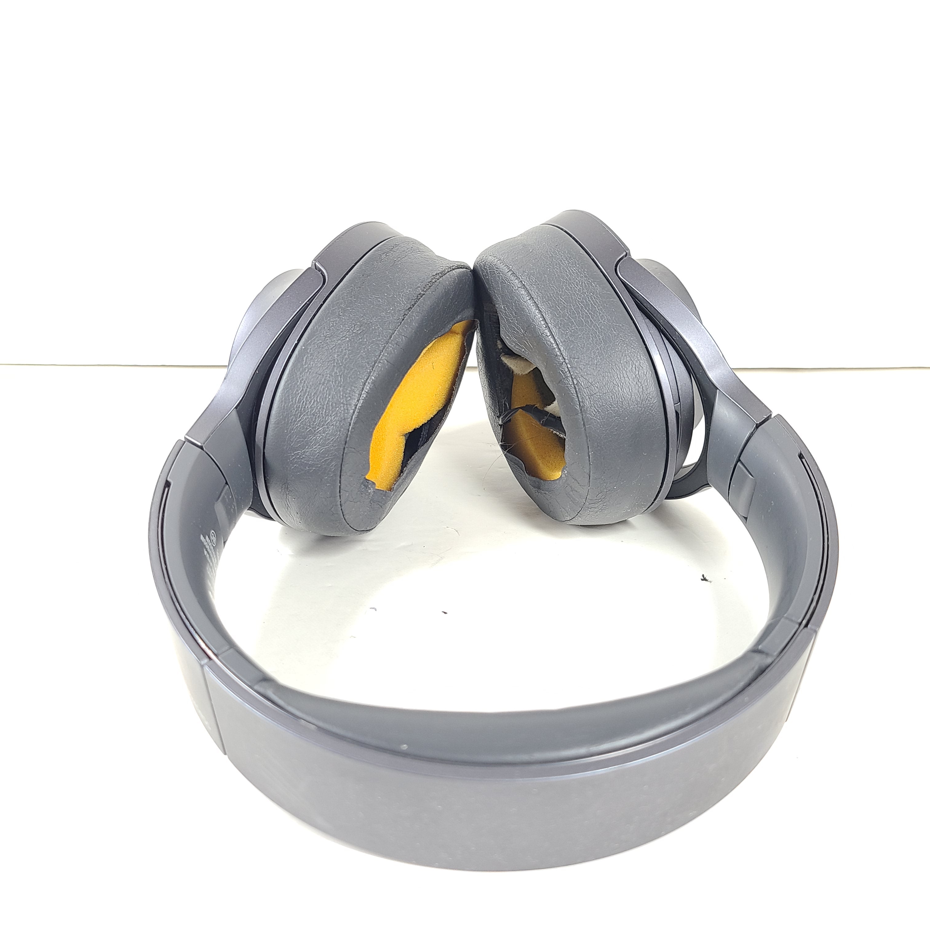Over-ear Sony WH-H900N wireless headphones in gray with active noise cancellation and Bluetooth connectivity.
