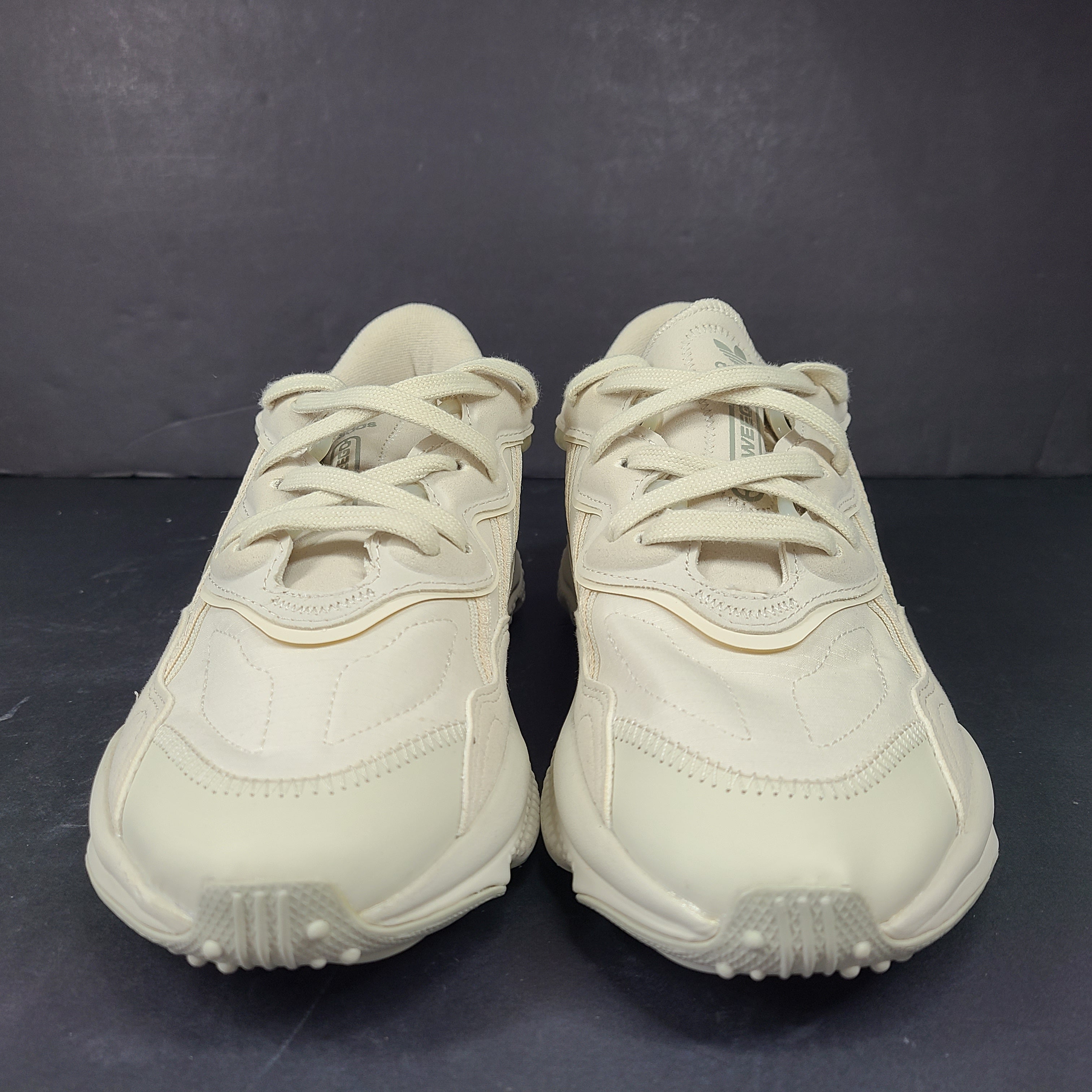 Adidas Originals Ozweego Adiprene sneaker in beige, US size 6.5, model GW8059.