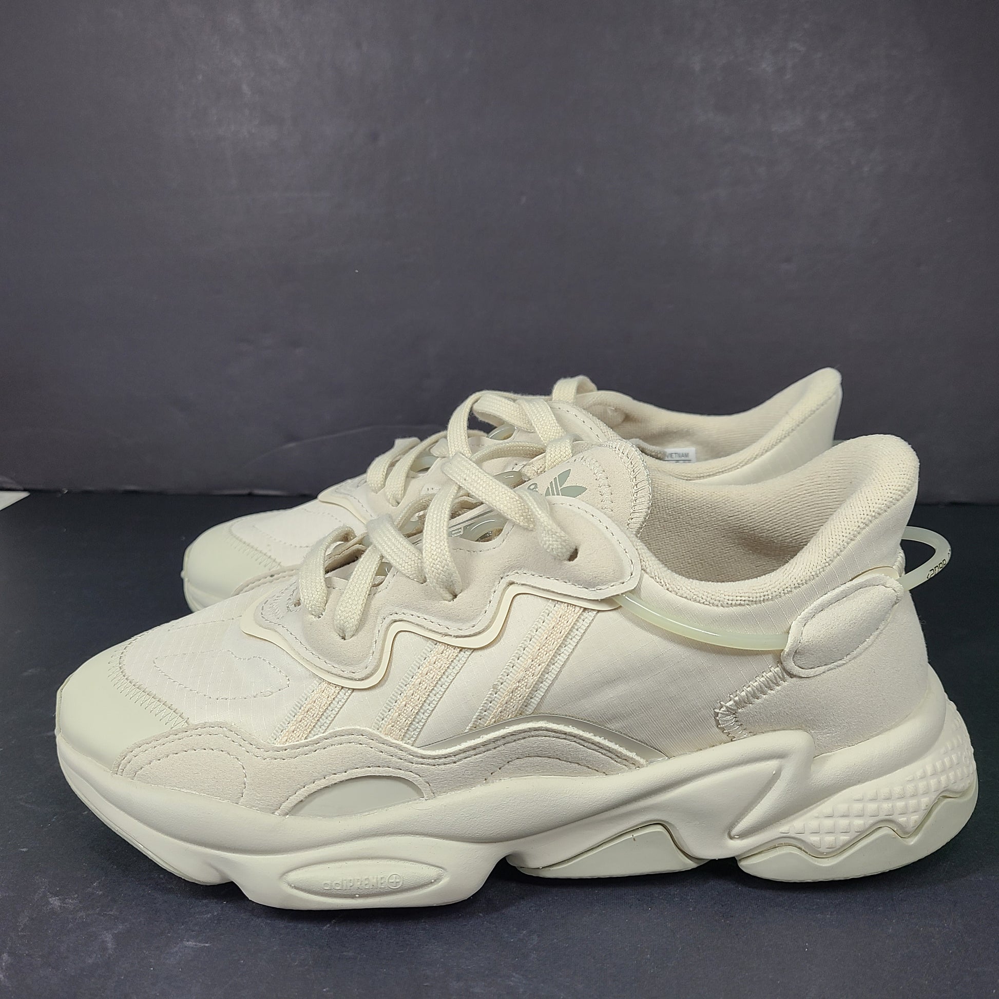 Adidas Originals Ozweego Adiprene sneaker in beige, US size 6.5, model GW8059.