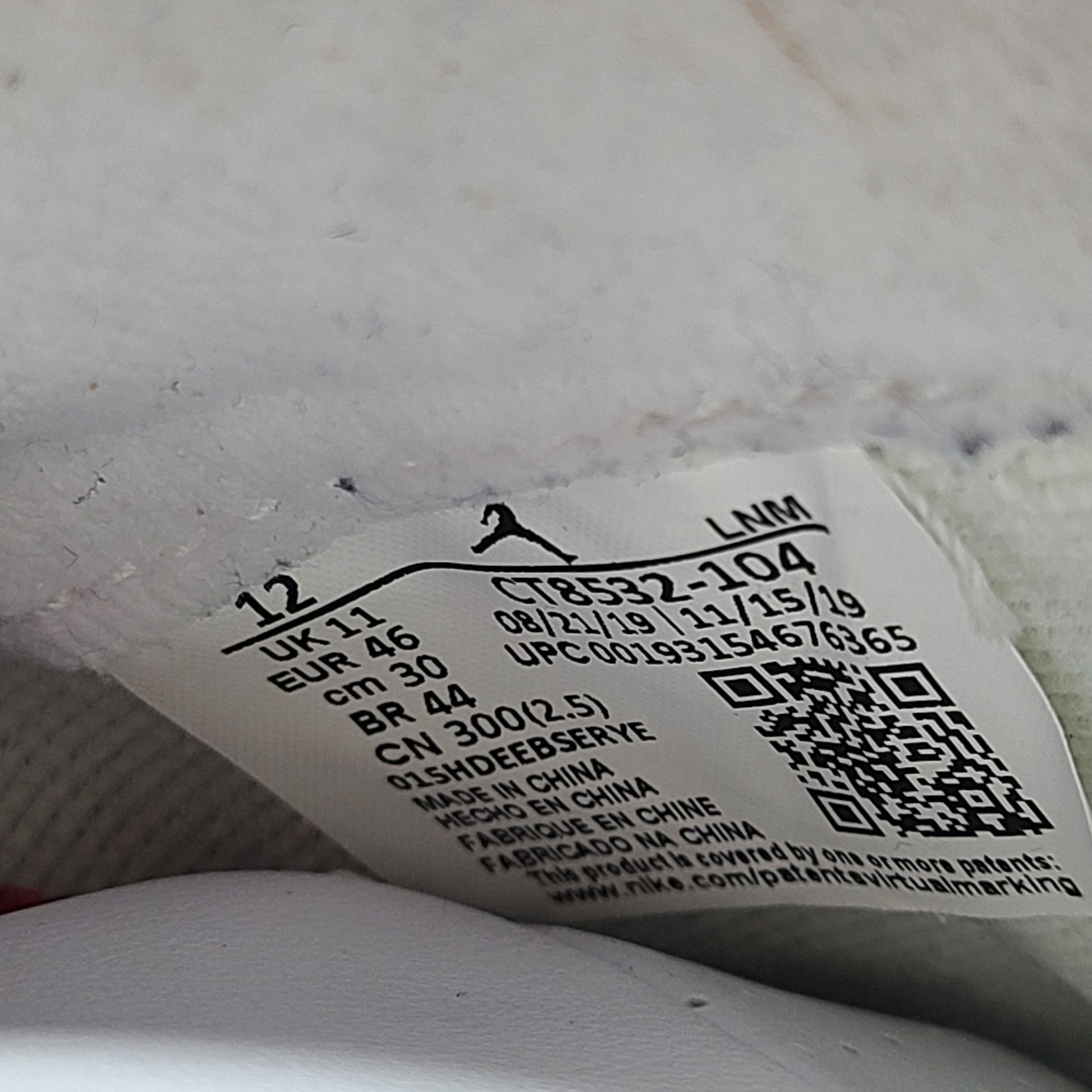Air Jordan 3 Retro UNC in white and valor blue with elephant-print accents and blue detailing.