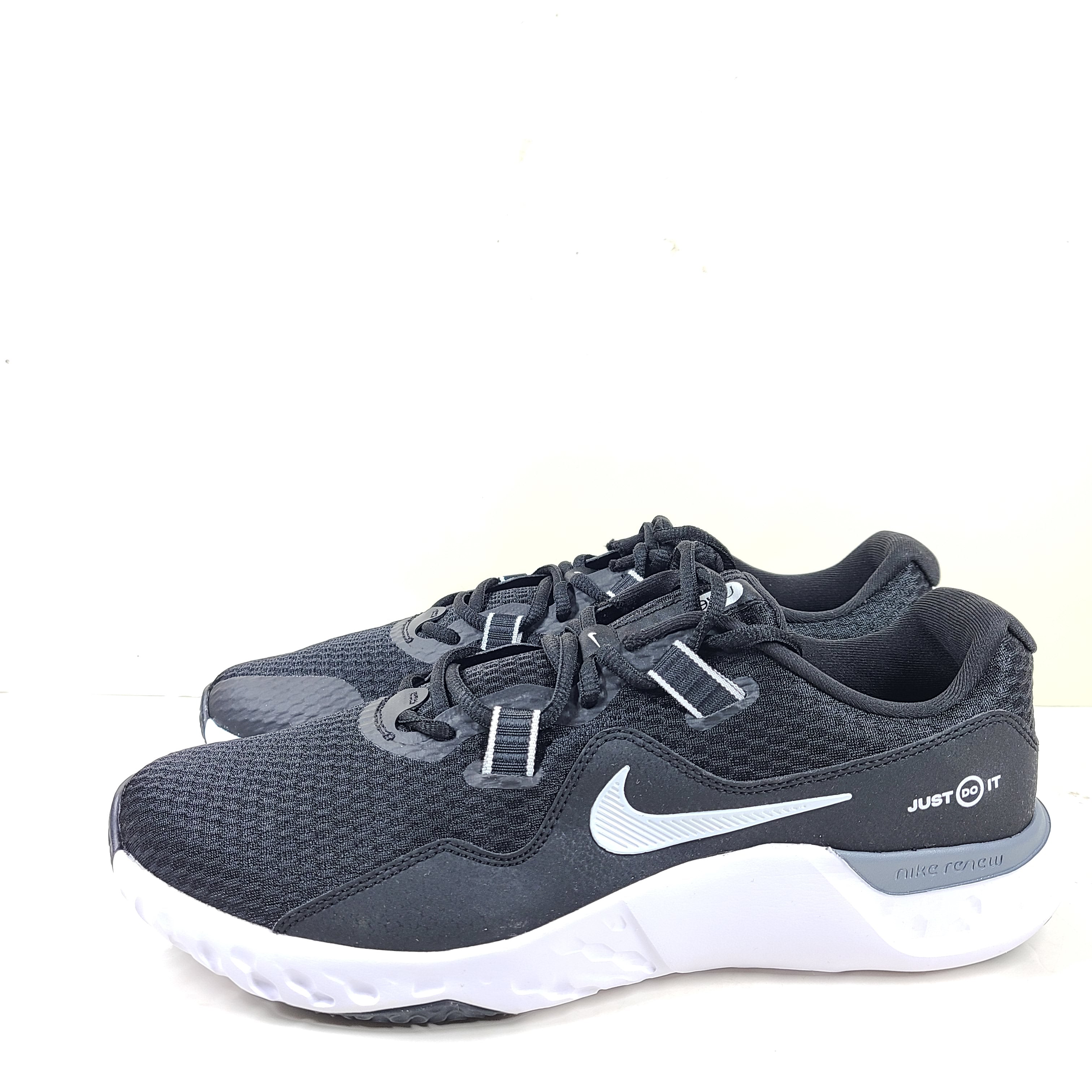 Nike Renew Retaliation TR 2 in black and white offers responsive cushioning and a supportive fit for training and everyday wear.