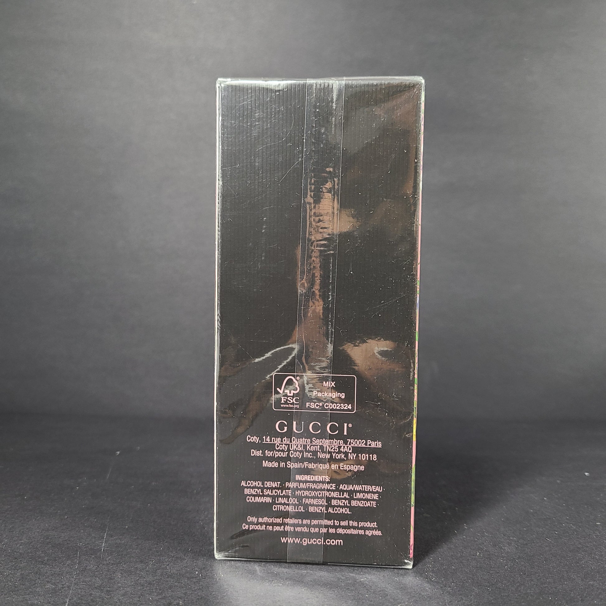 Gucci Flora Gorgeous Gardenia Eau de Parfum in a pink 100ml presentation, new and sealed.