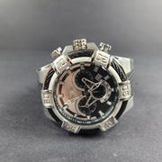 Invicta Bolt chronograph in stainless steel with silver and black tones.