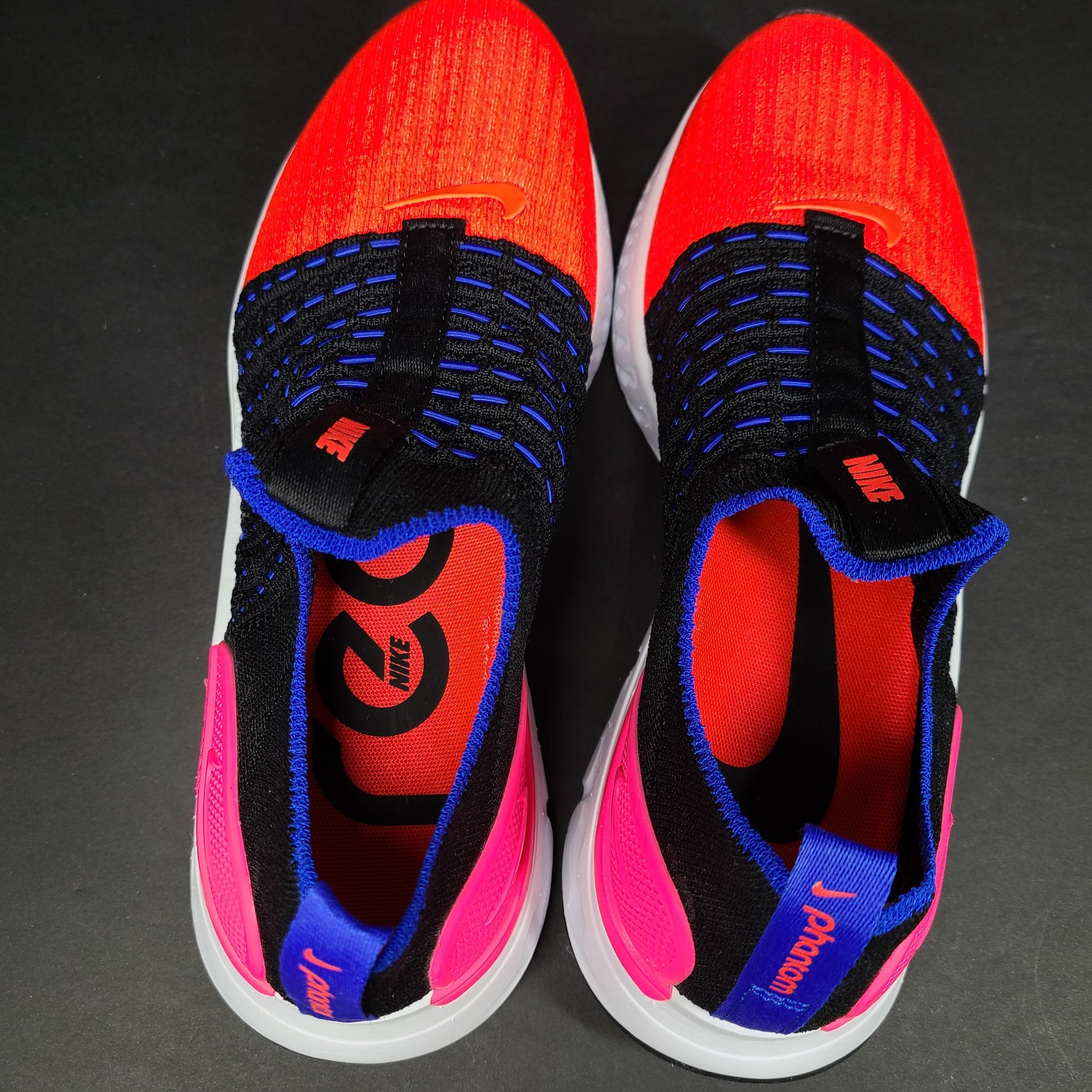 Nike React Phantom Run Flyknit 2 in multicolor with Flyknit upper and responsive React cushioning for energetic comfort.