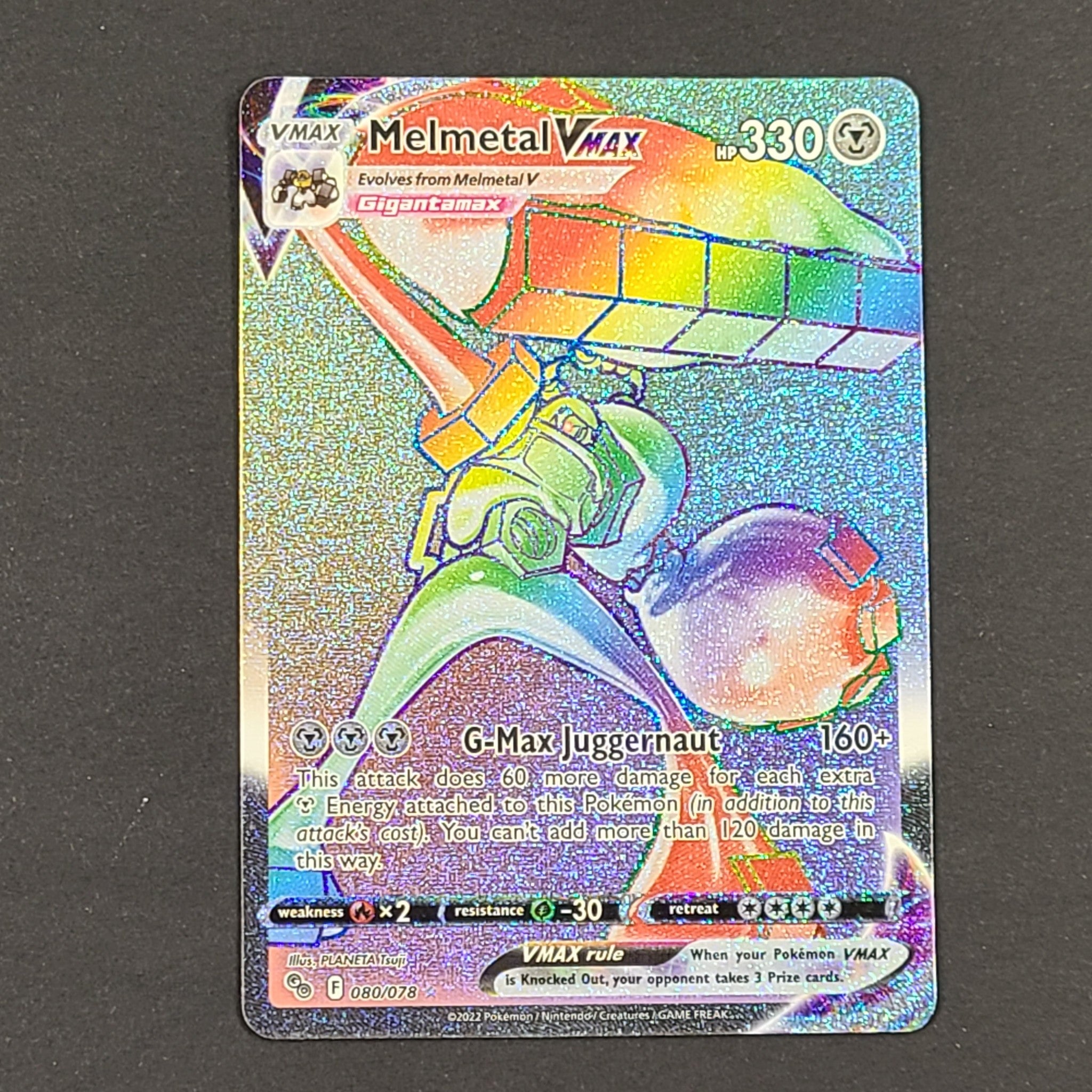 Pokémon Melmetal Vmax - Radiant Eevee - Professor's Research - Avery | Near Mint