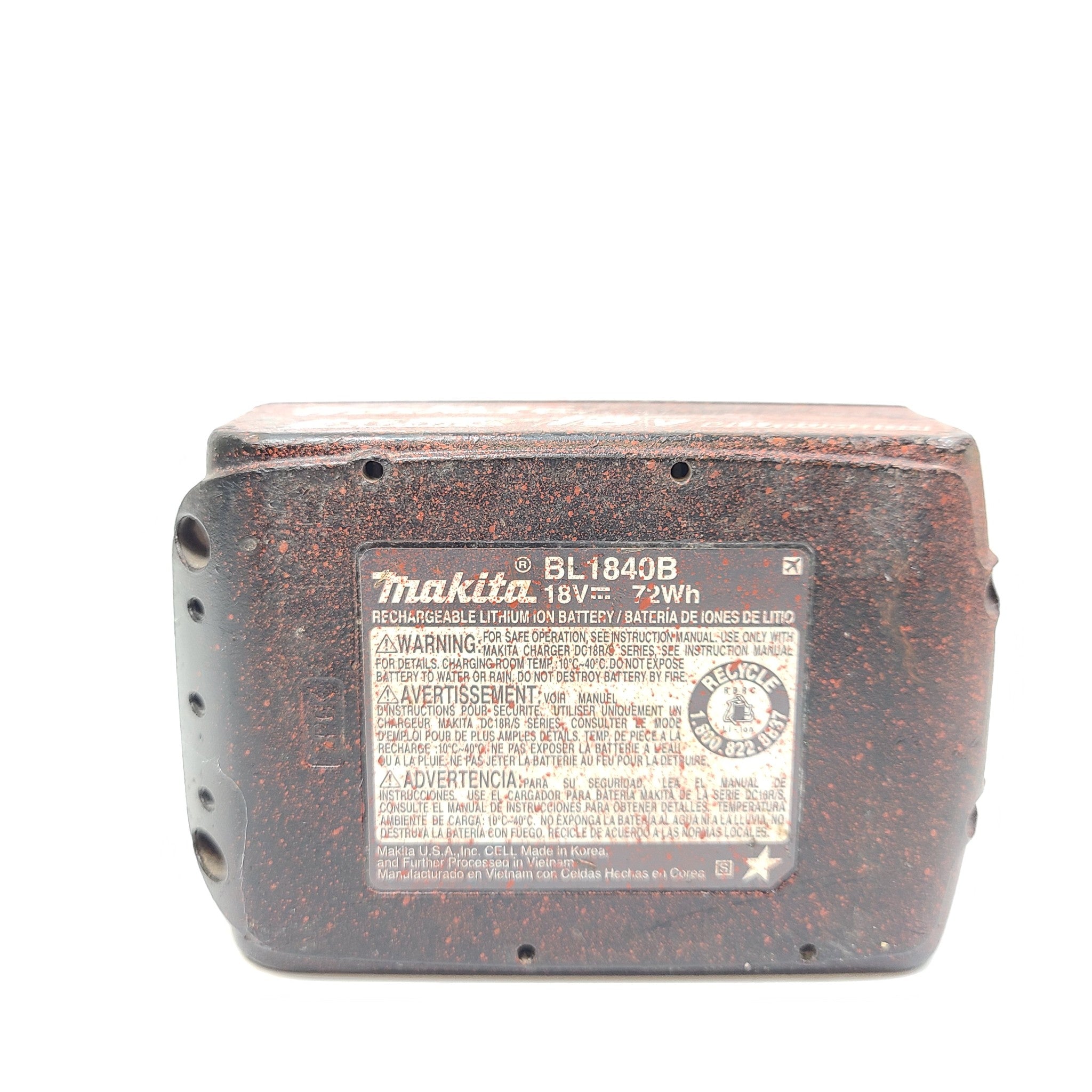 Makita 18 Volt 18V 4.0 Ah 72WH BL1840B Lithium Ion Battery V READ