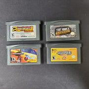 Game Boy Advance GBA 4 x Game Bundle Tony Hawk Need for Speed NFS Paintball