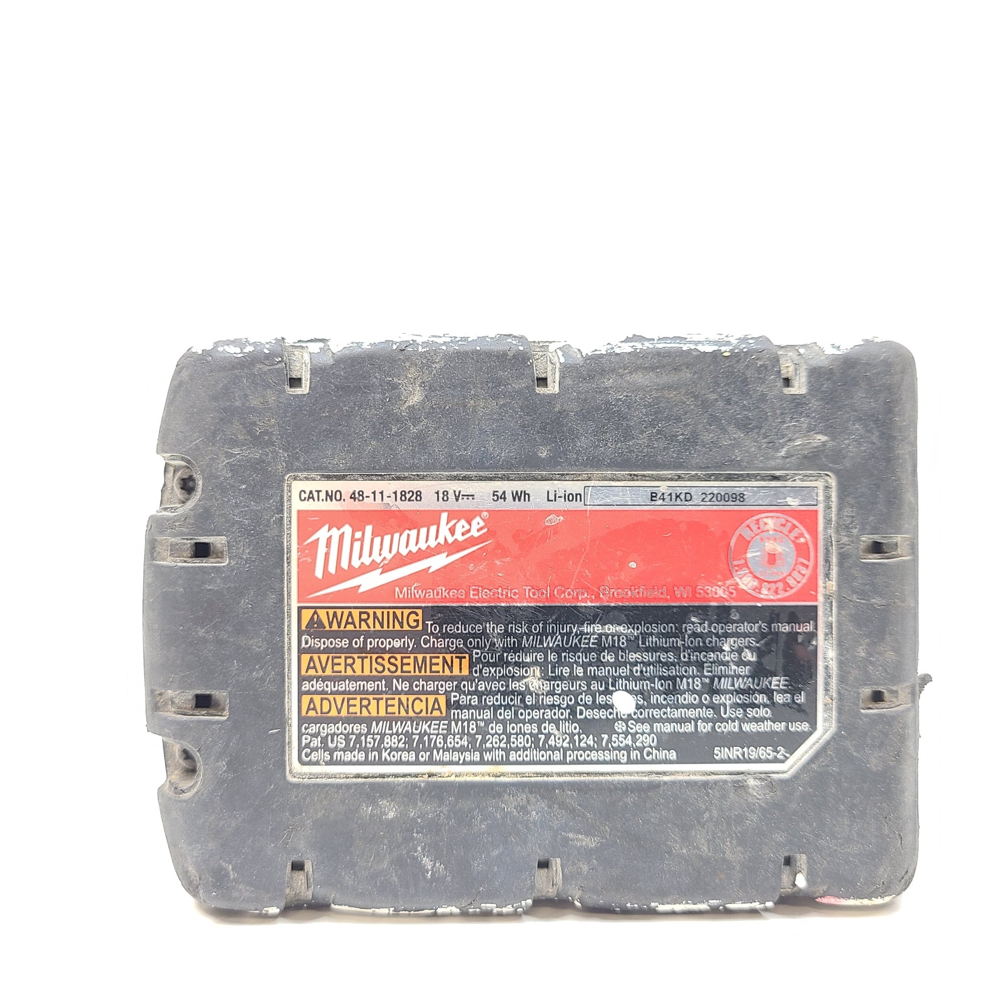 Milwaukee M18 RedLithium XC Battery Pack 48-11-1828 READ