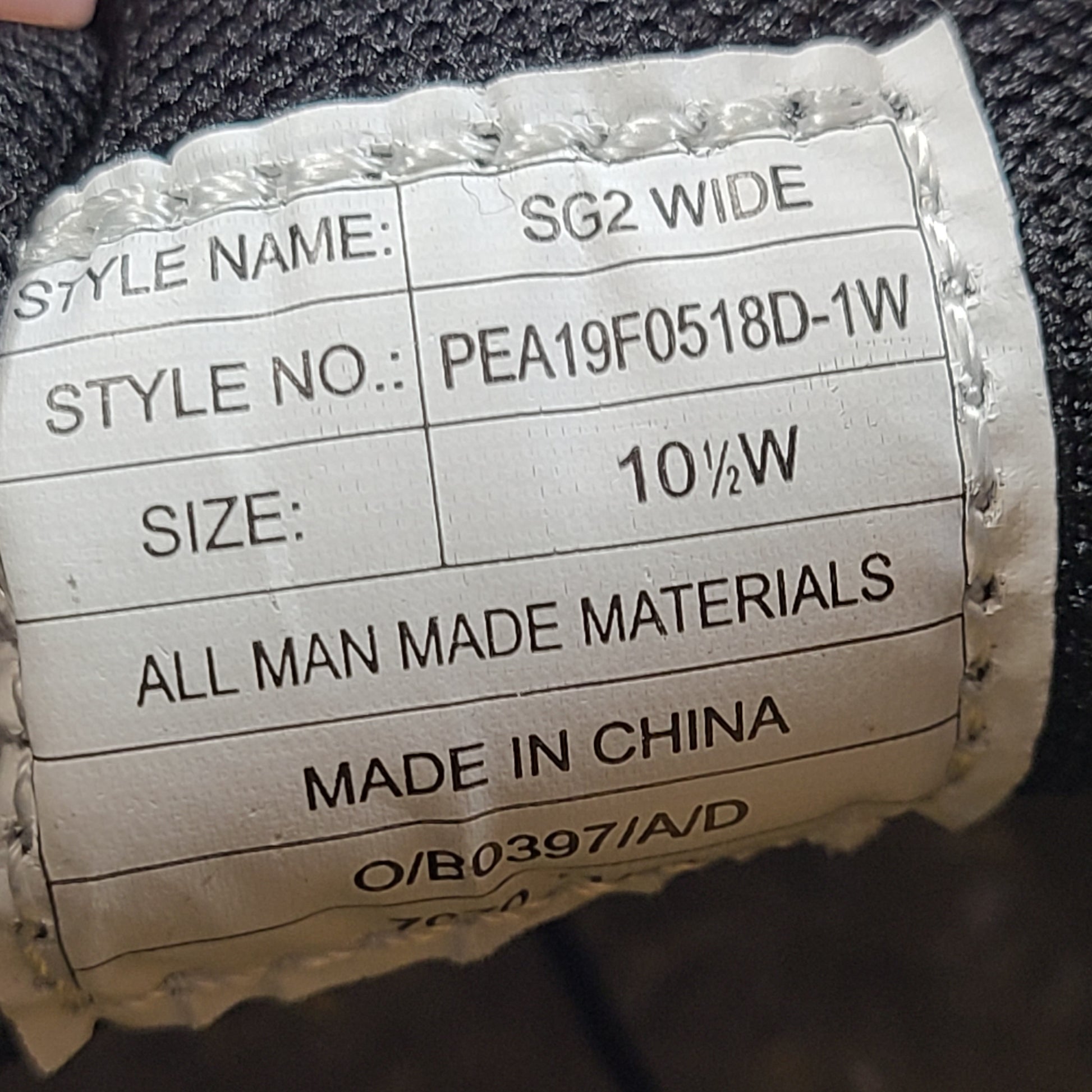 Black Perry Ellis Portfolio SG2 WIDE men's wide-fit shoes with cushioned insole and slip-resistant outsole.