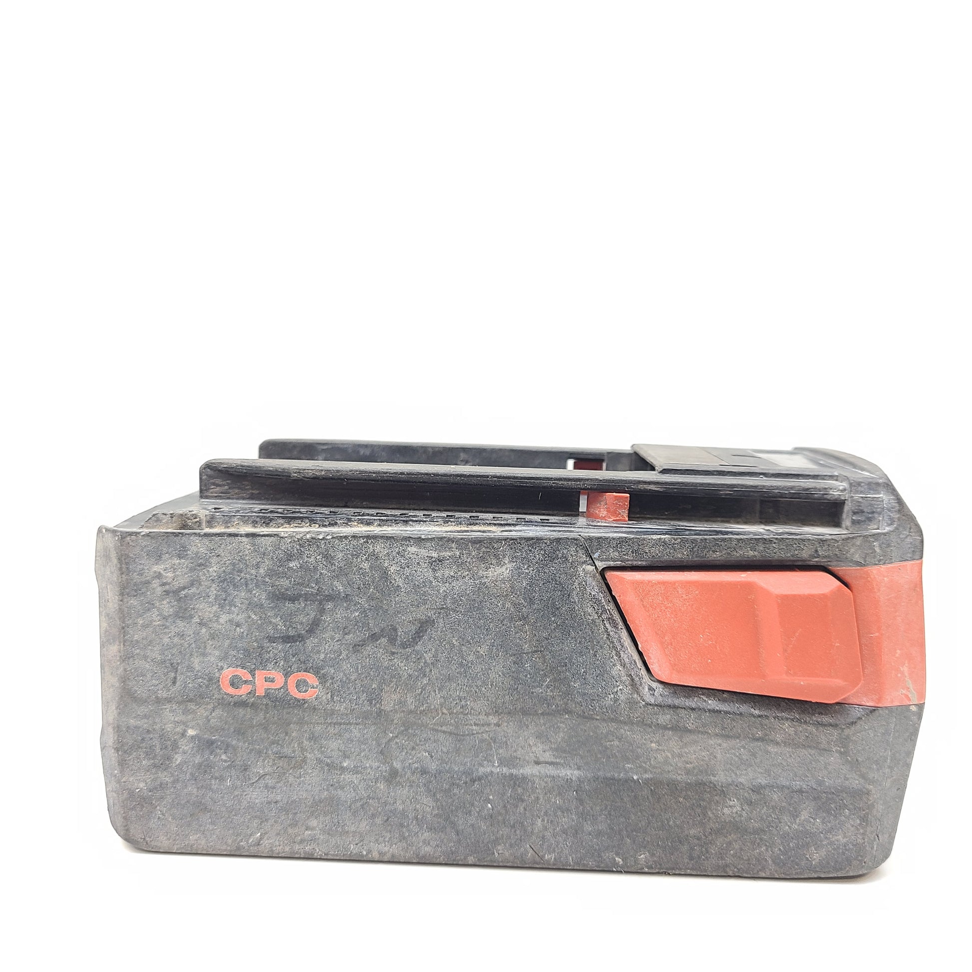 Hilti B36/5.2 36V 5.2Ah Li‑Ion power tool battery in black and red with CPC electronics and serial number 124000468.