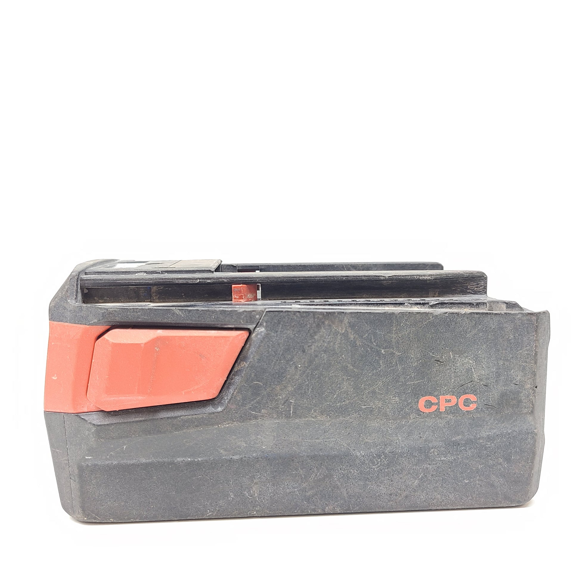 Hilti B36/5.2 36V 5.2Ah Li‑Ion power tool battery in black and red with CPC electronics and serial number 124000468.