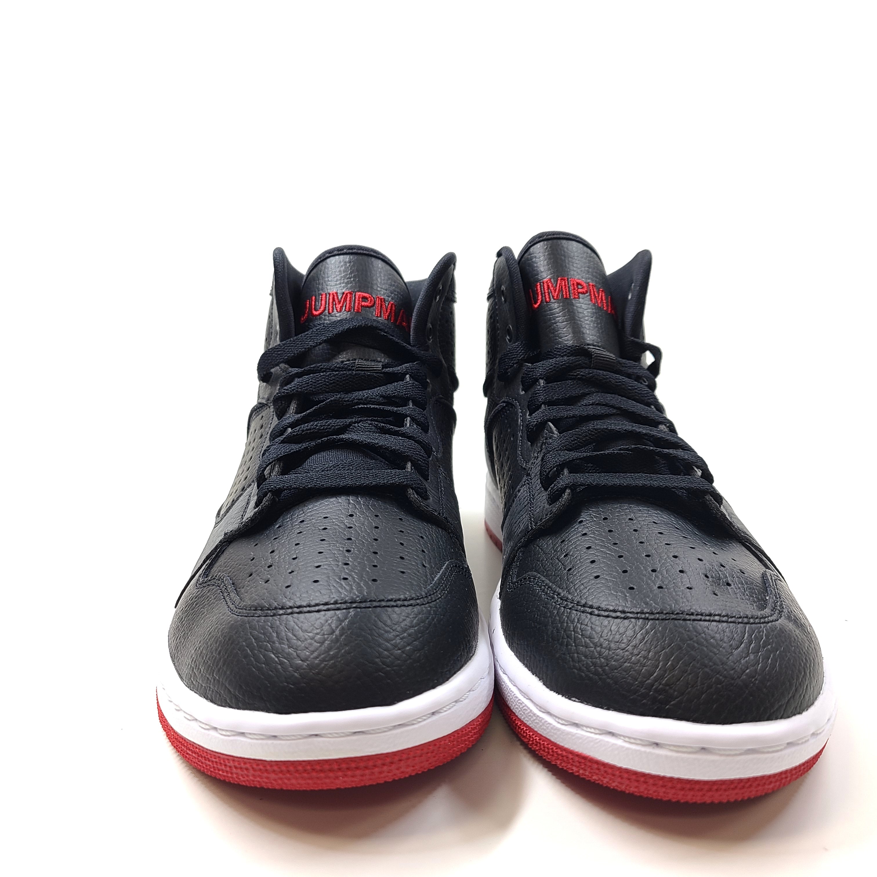 Jordan Access Jumpman sneakers in black and red deliver court-ready comfort and modern street style.