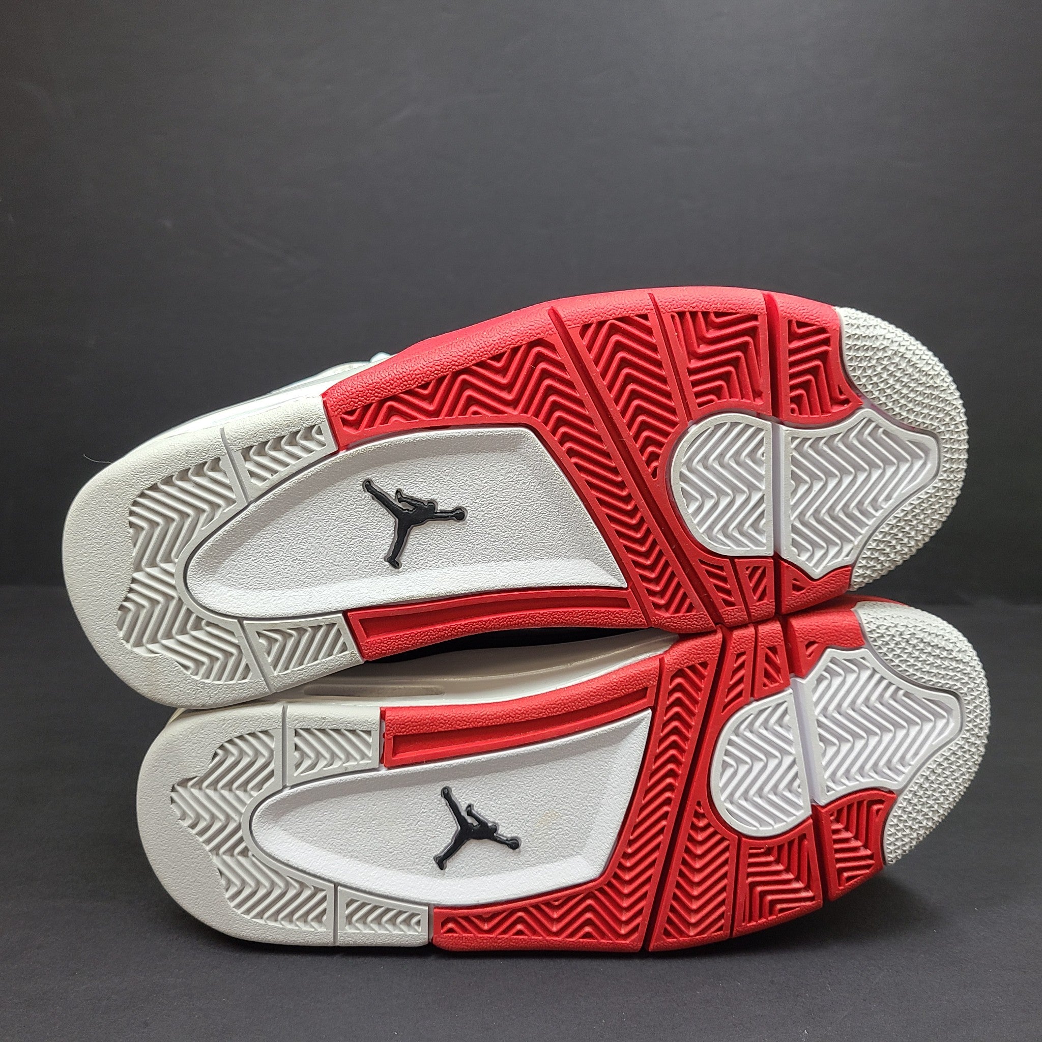 Nike Kids Air Jordan Dub Zero White Varsity Red GS Sneakers DV1360-160 Sz 4.5Y