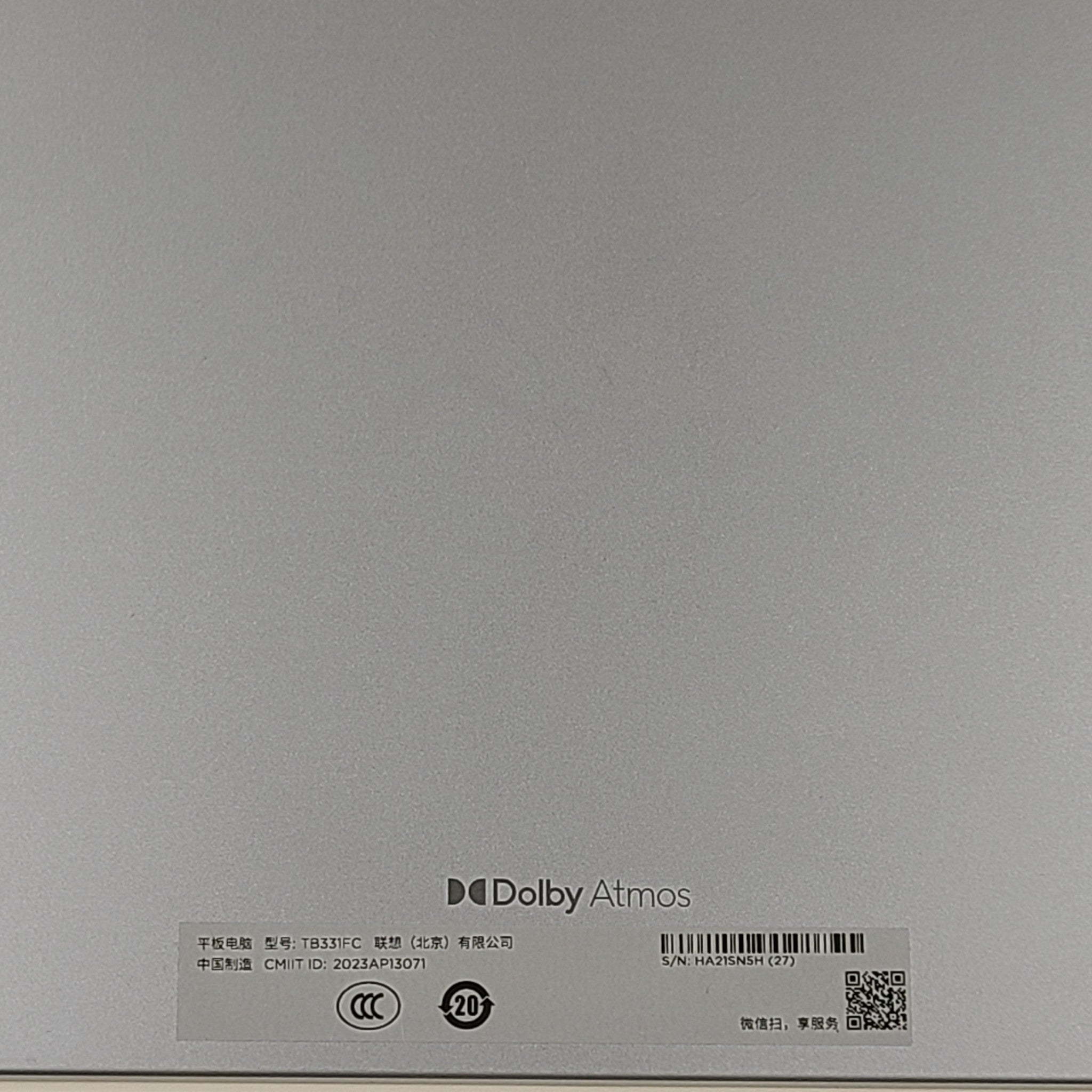 Lenovo XiaoXin Pad 2024 128GB 6GB RAM 11.1" Android 13 Tablet TB331FC