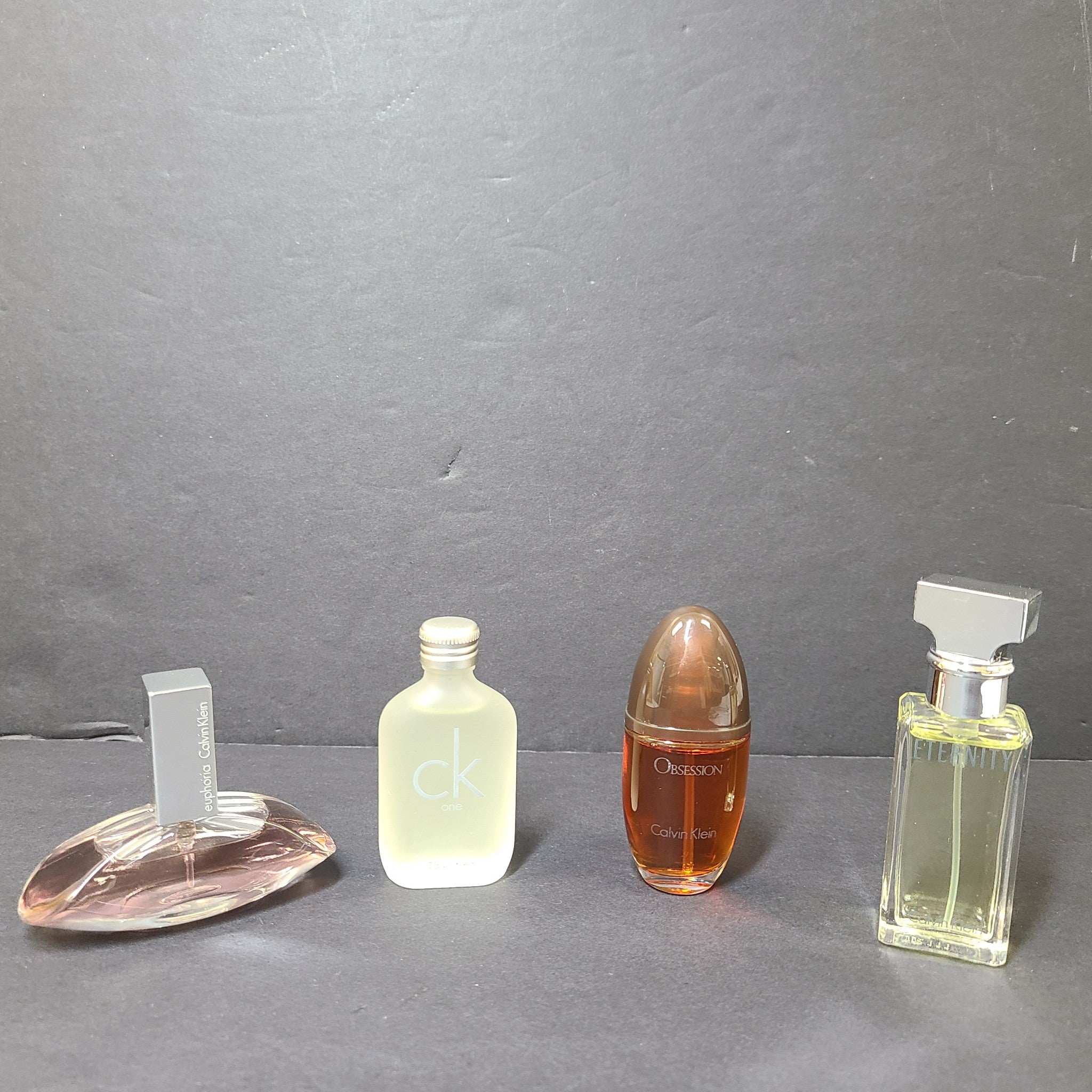 4 Pc Miniature Set Calvin Klein One Eternity Euphoria Obsession 4 x 15ml Minis