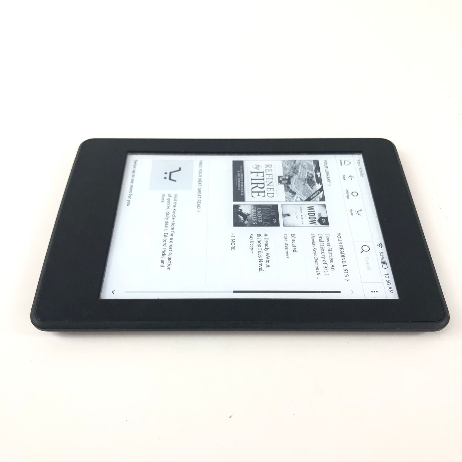 Amazon Kindle Paperwhite 7th Generation 4GB Wi-Fi 6in Black Grade A